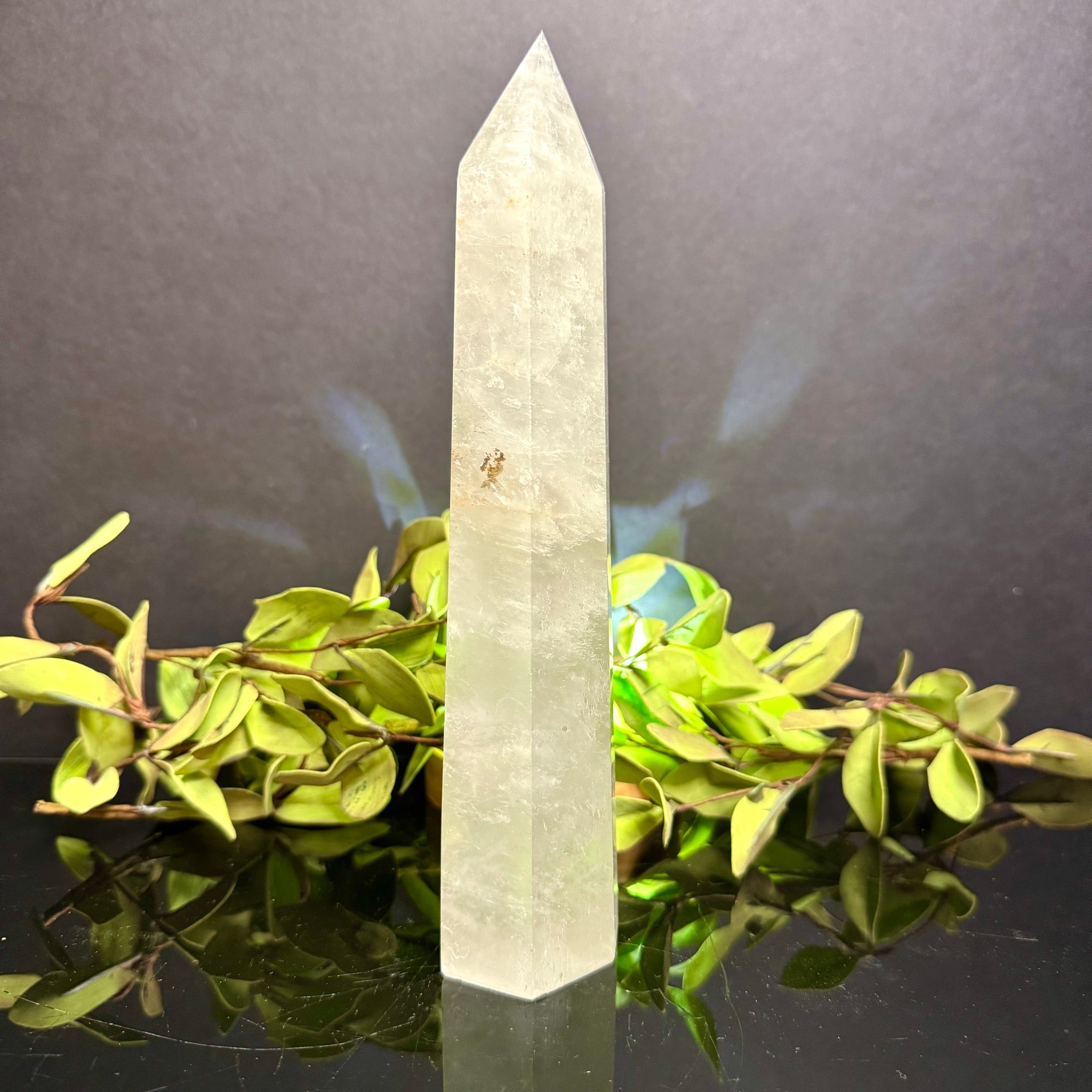 Clear Quartz Tower