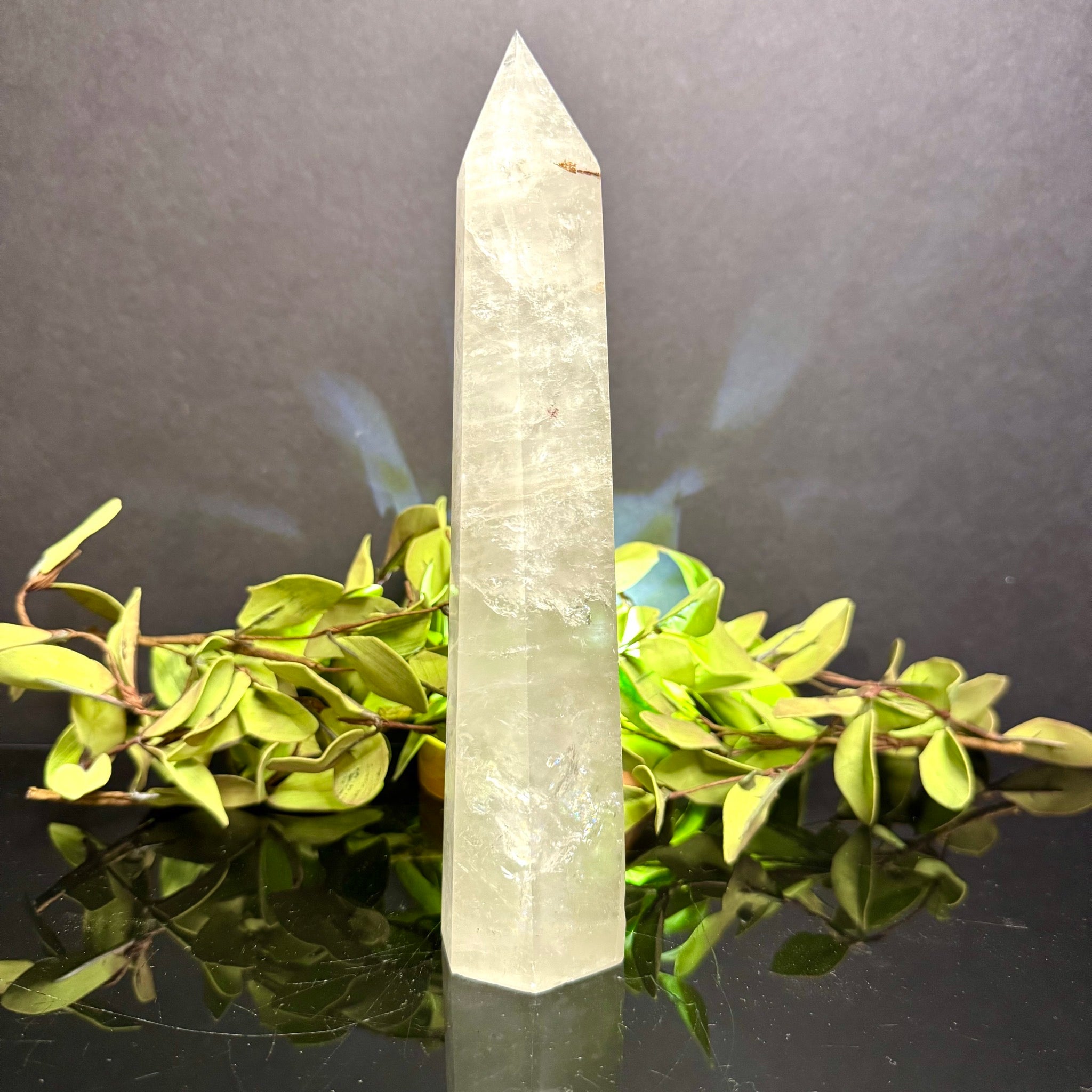 Clear Quartz Tower