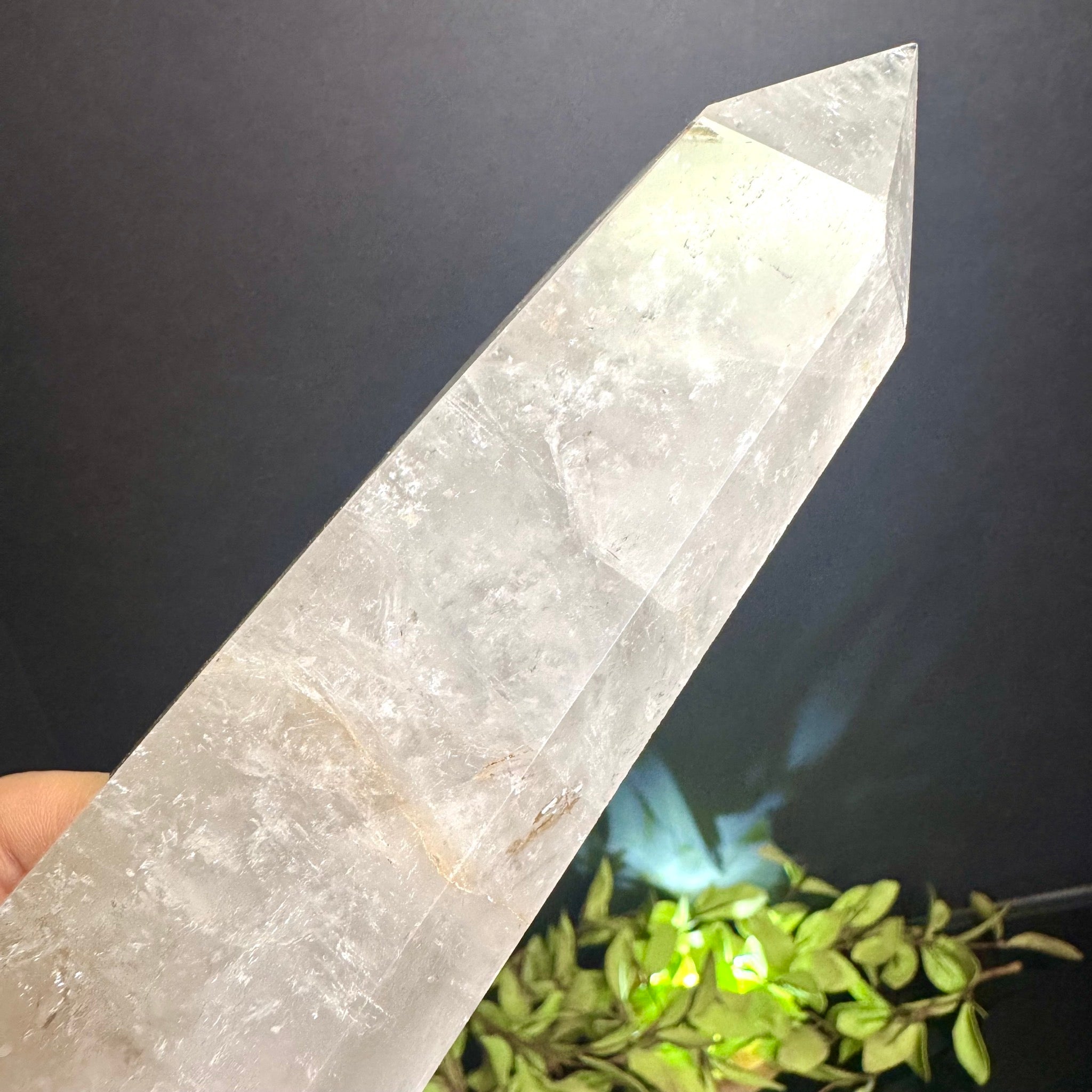 Clear Quartz Tower