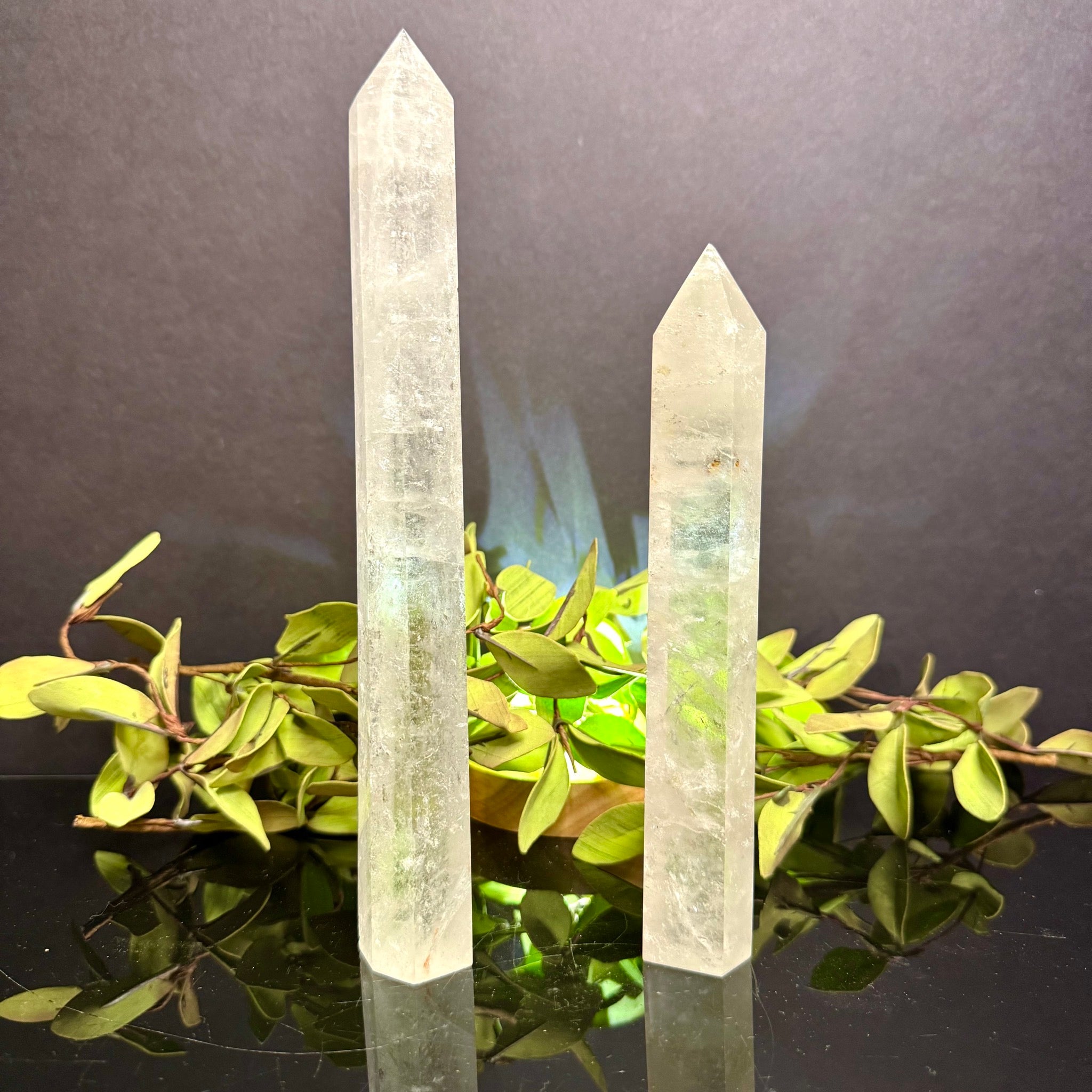Clear Quartz Tower