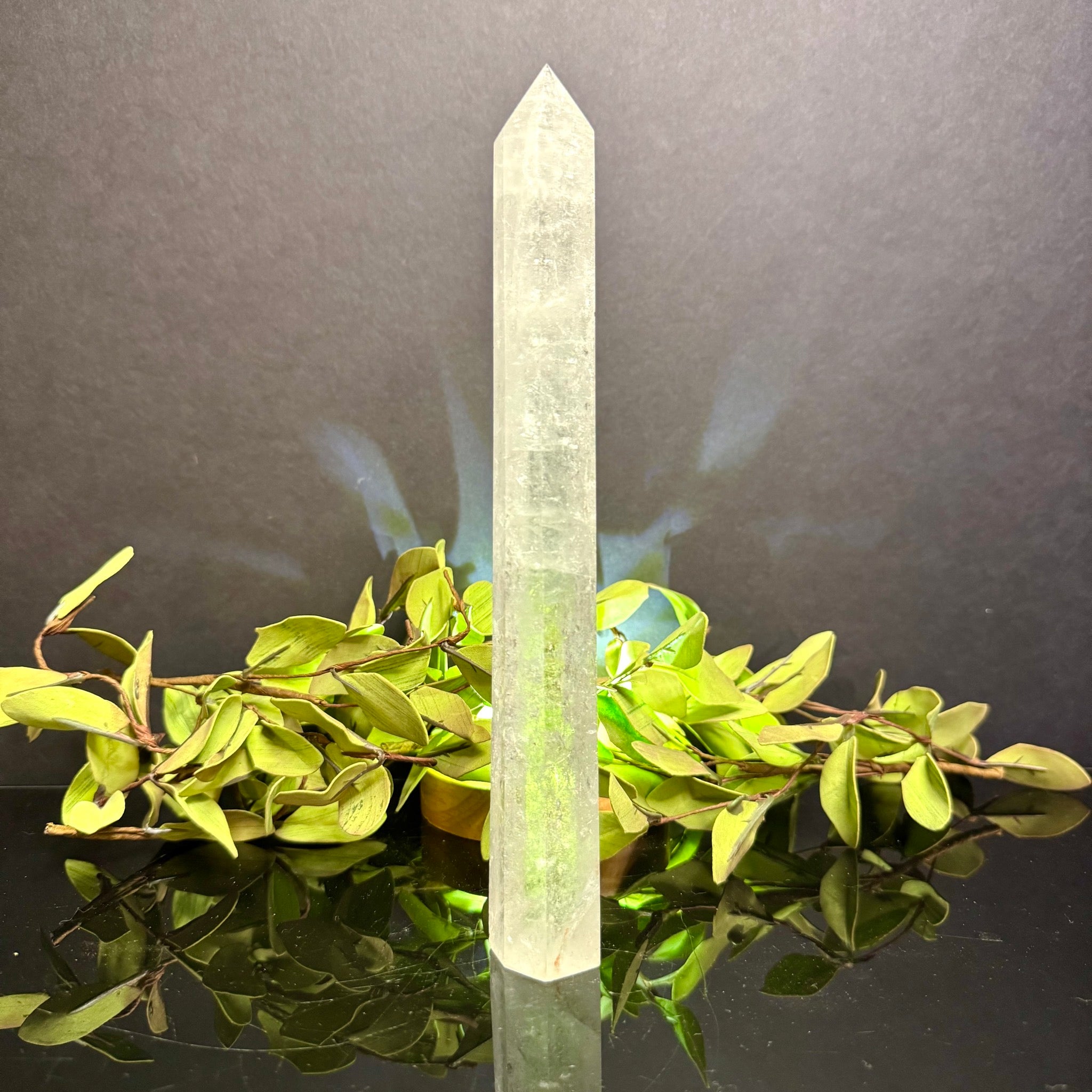 Clear Quartz Tower
