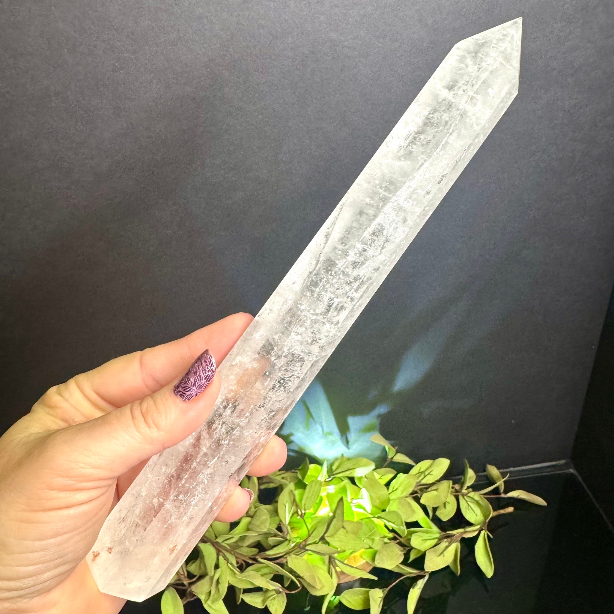 Clear Quartz Tower