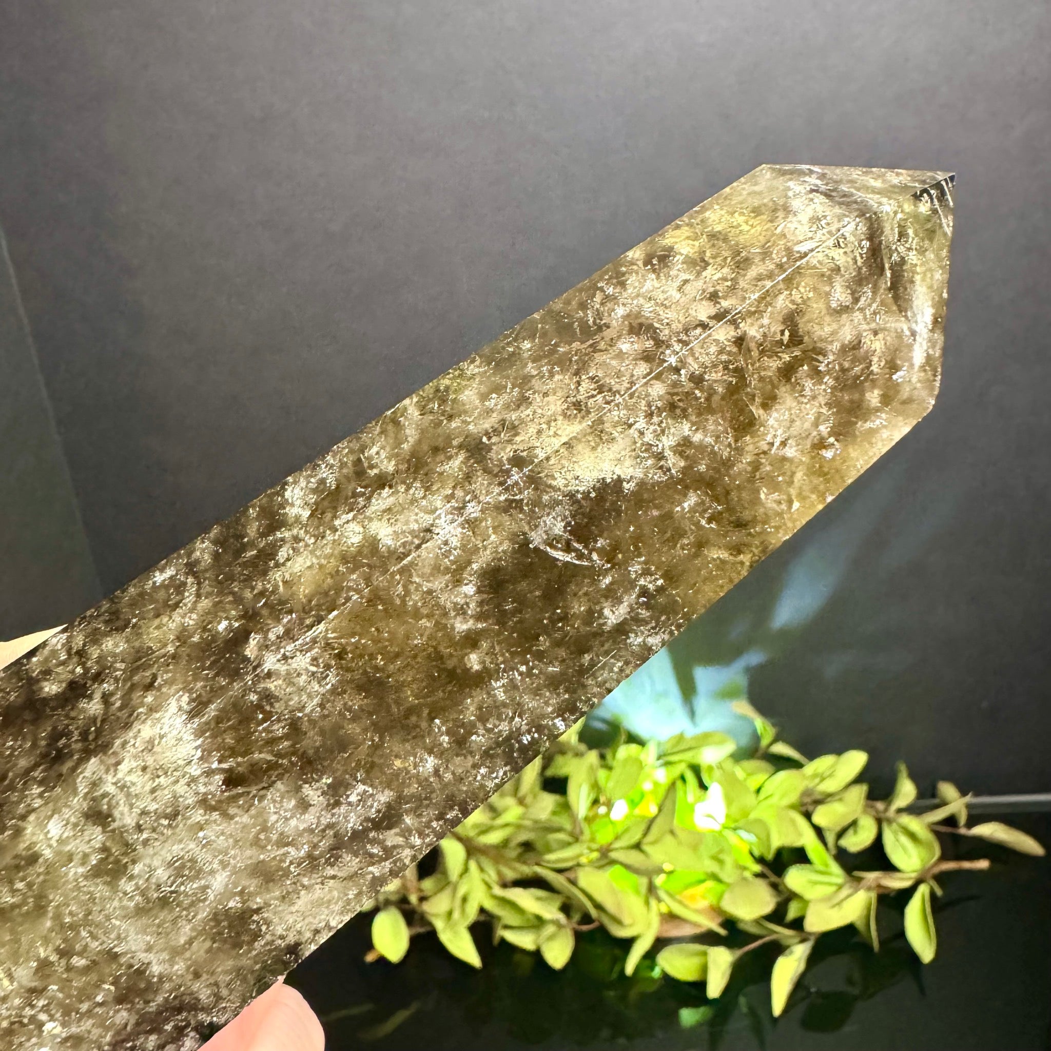 Smoky Quartz Tower