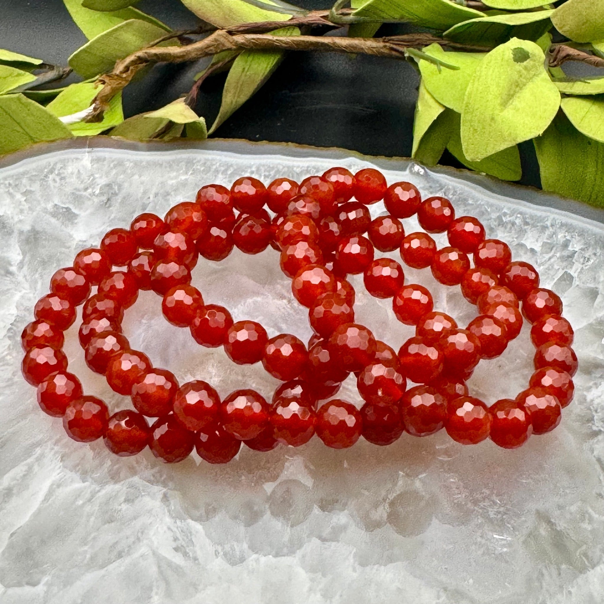 Carnelian Stretch Bracelet