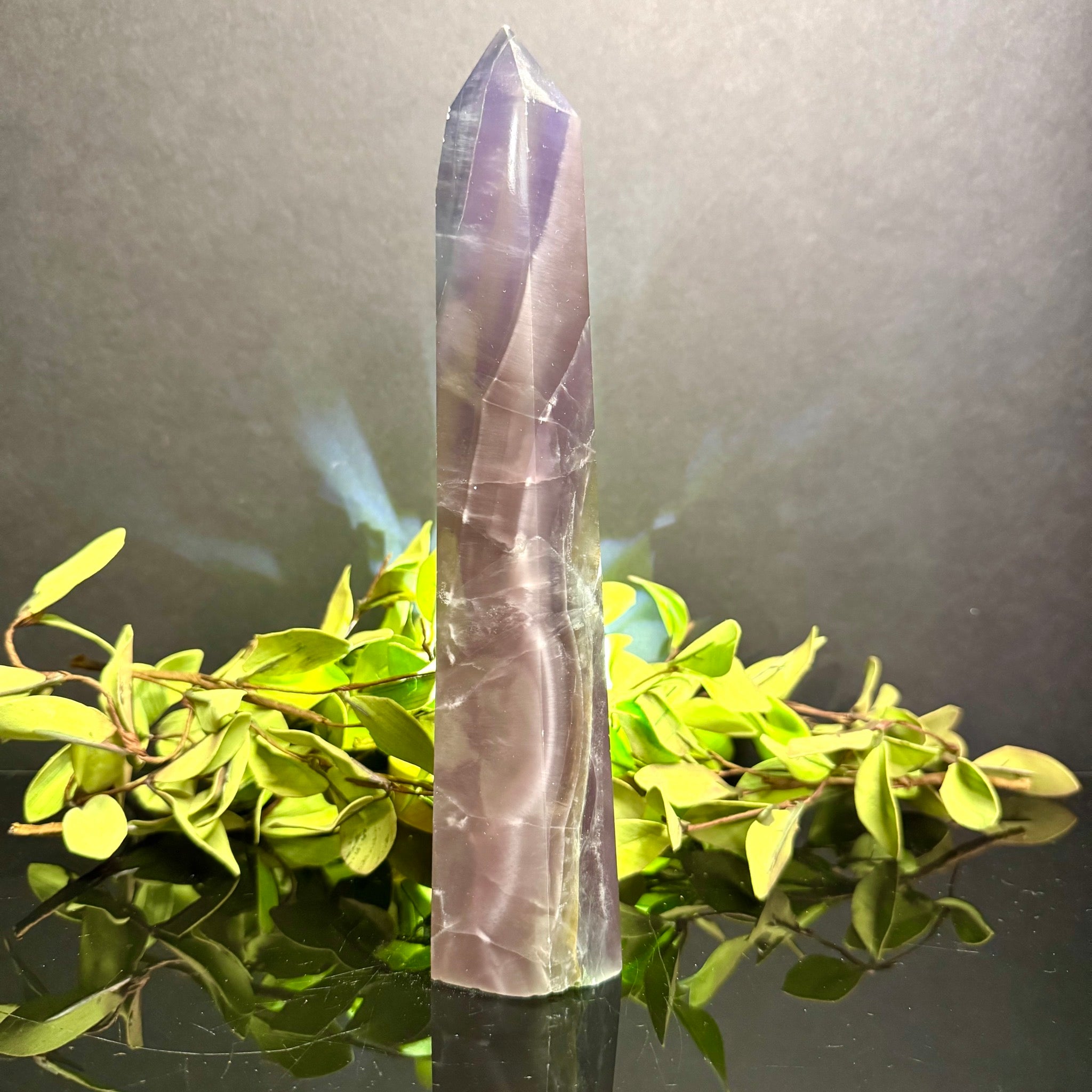 Purple Fluorite Tower