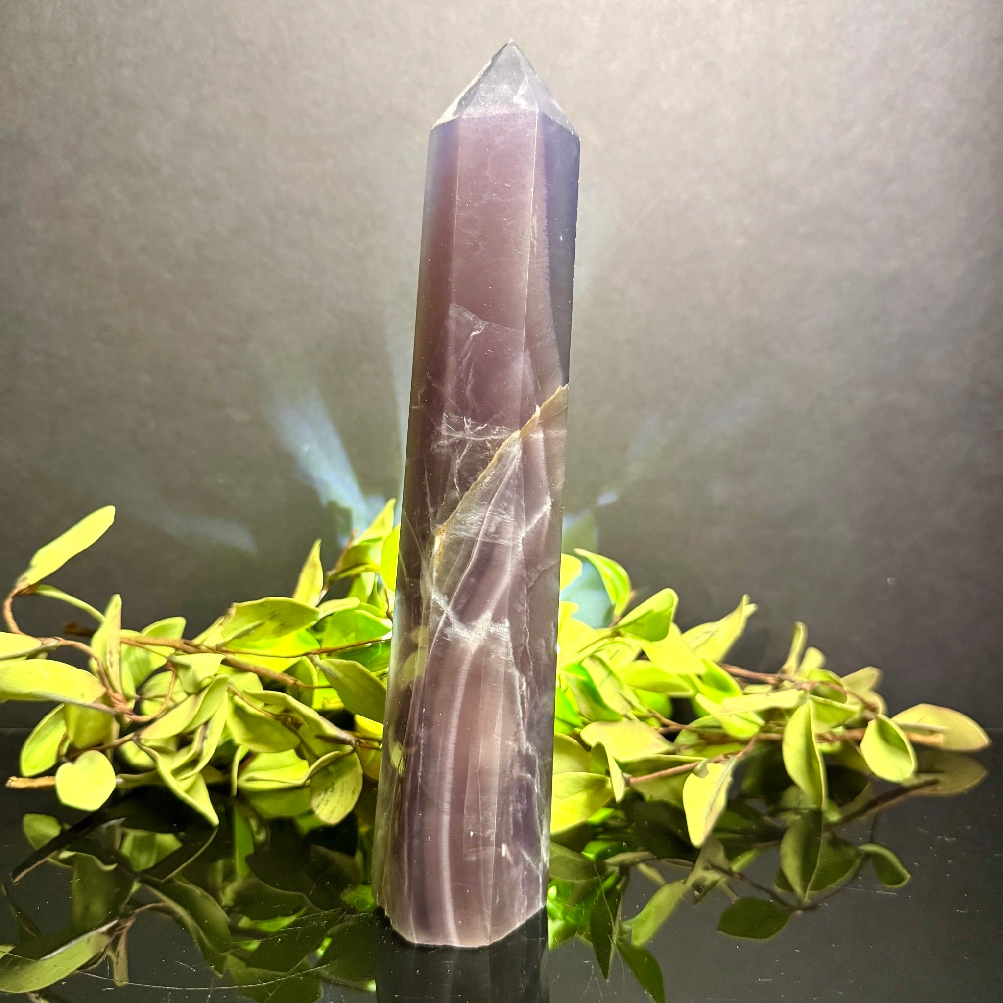 Purple Fluorite Tower