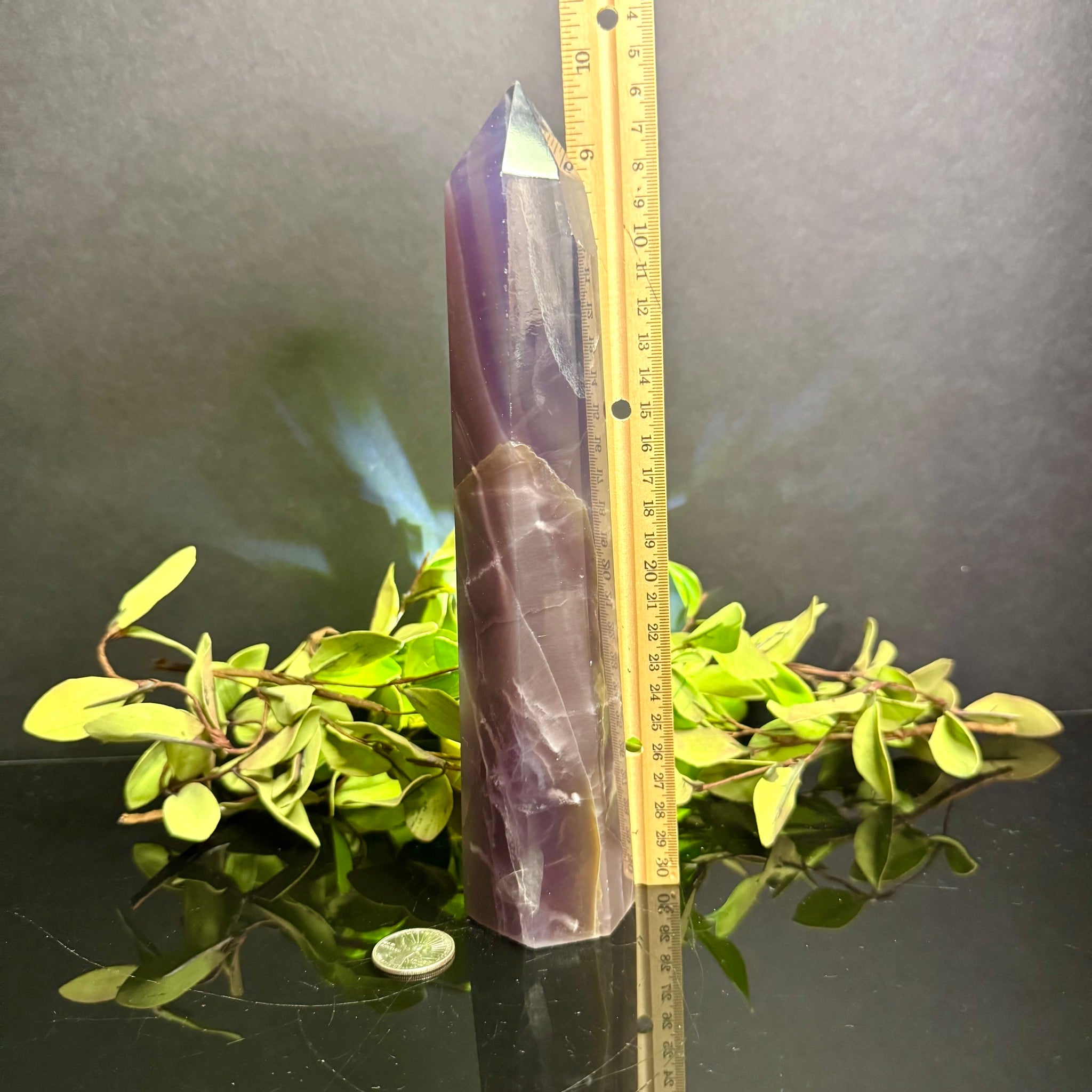 Purple Fluorite Tower