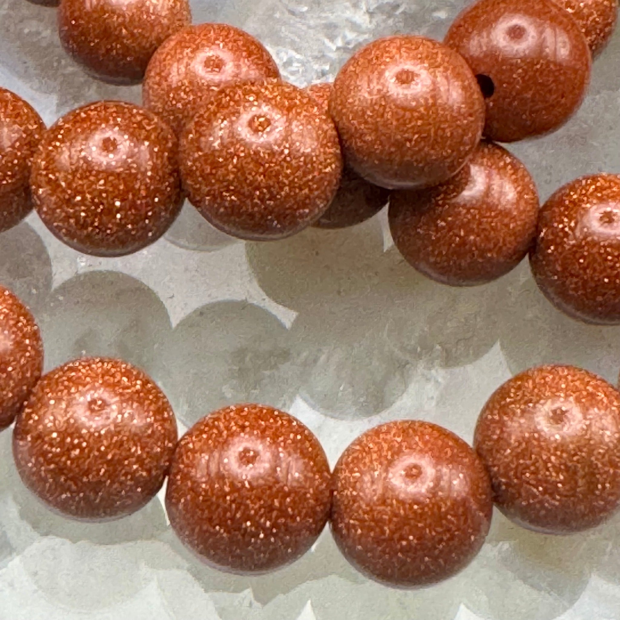 Goldstone Stretch Bracelet