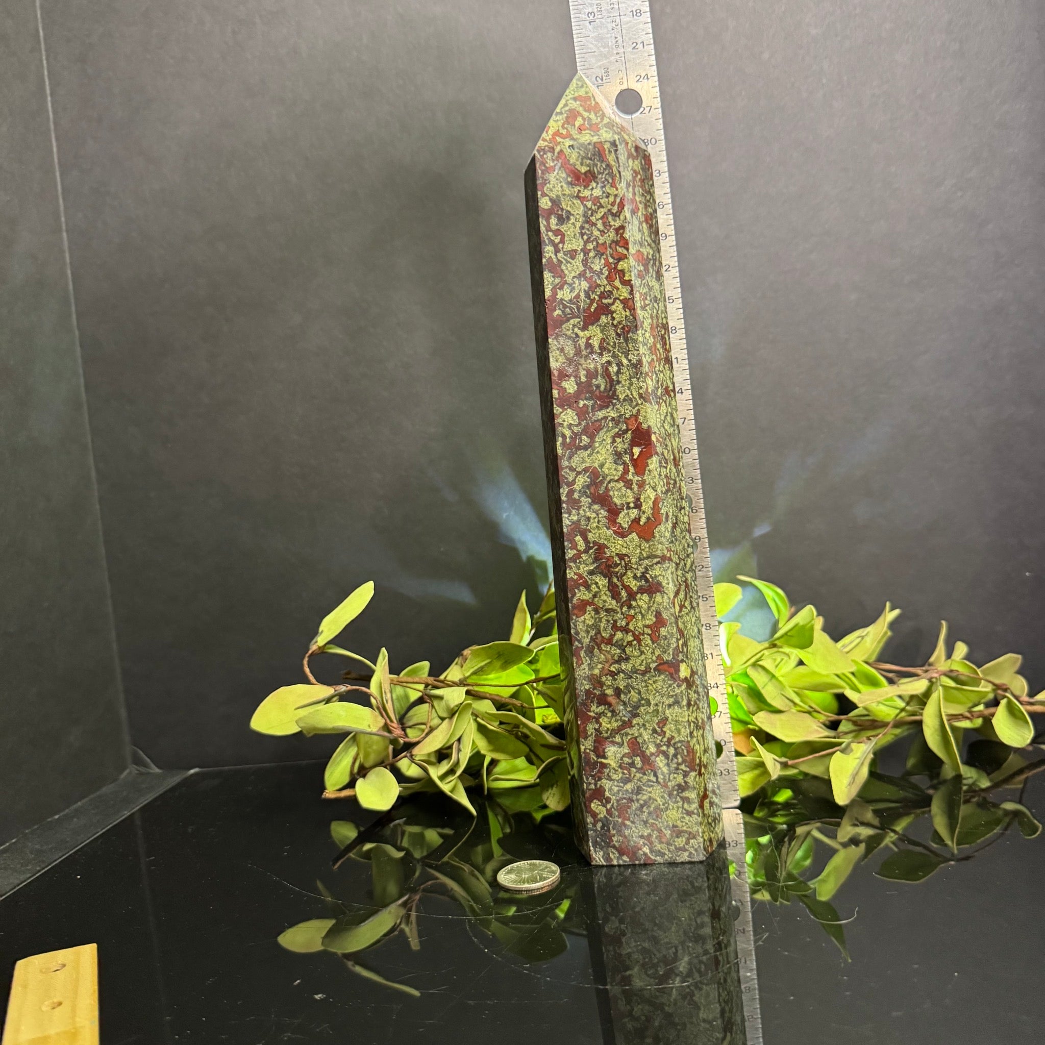 Dragon Blood Jasper Tower