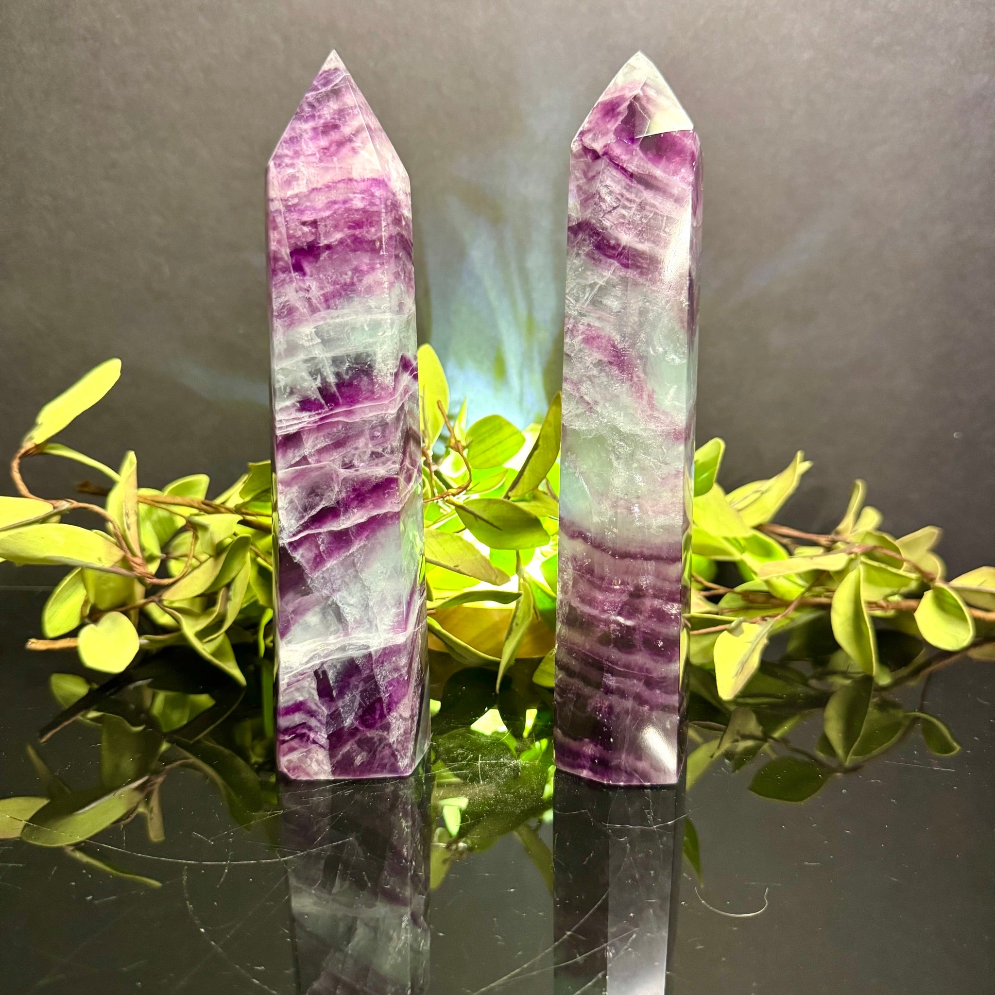 Rainbow Fluorite Tower