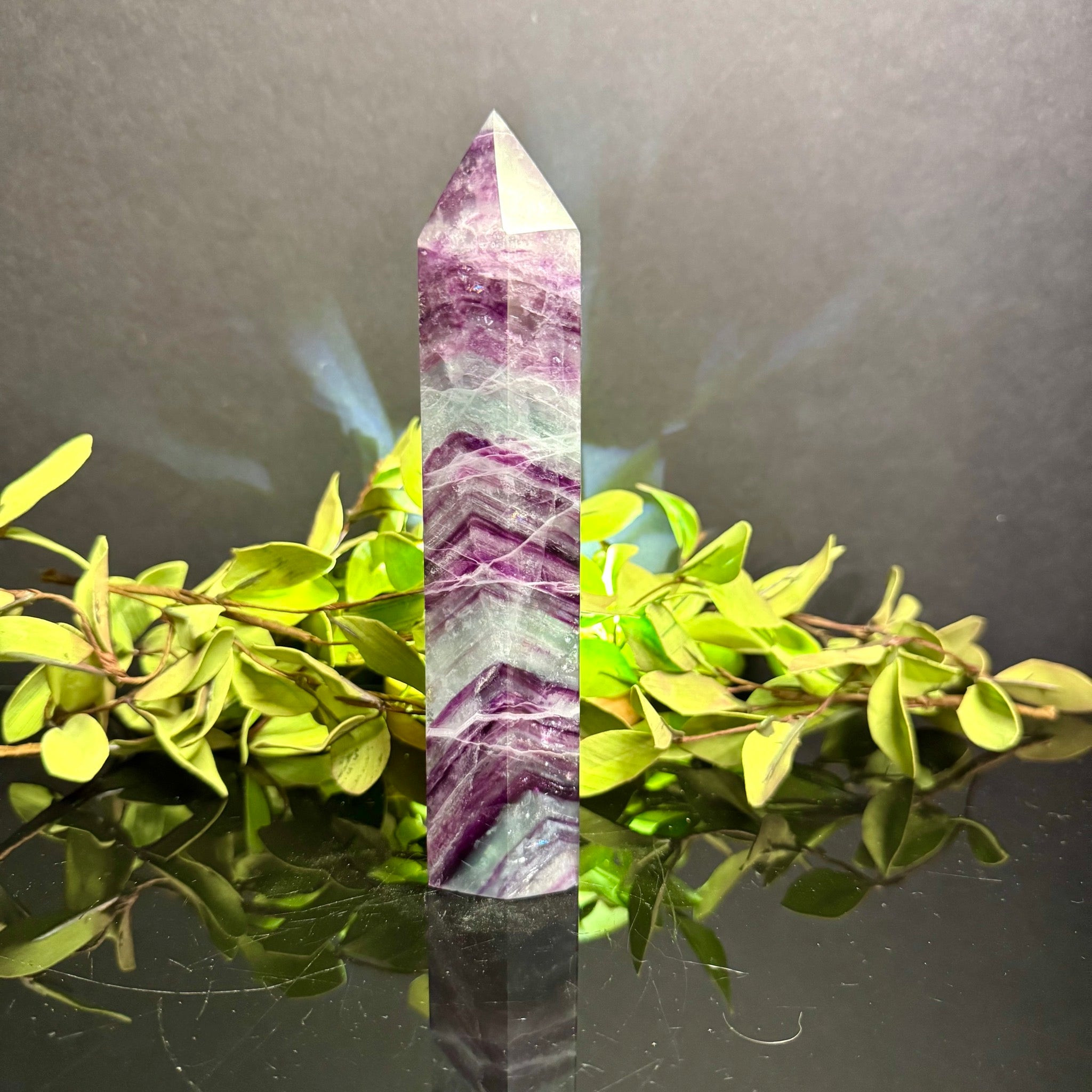 Rainbow Fluorite Tower