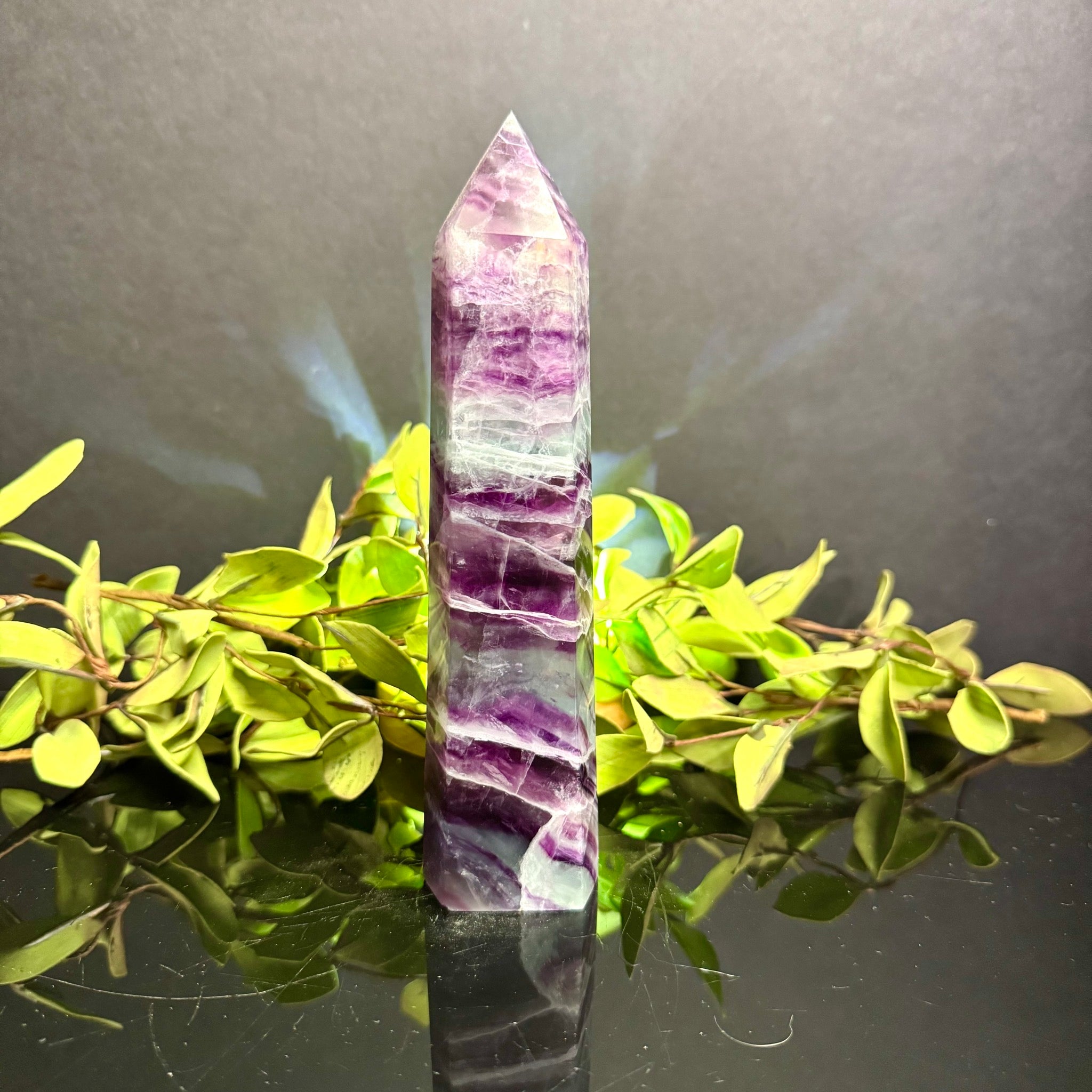 Rainbow Fluorite Tower