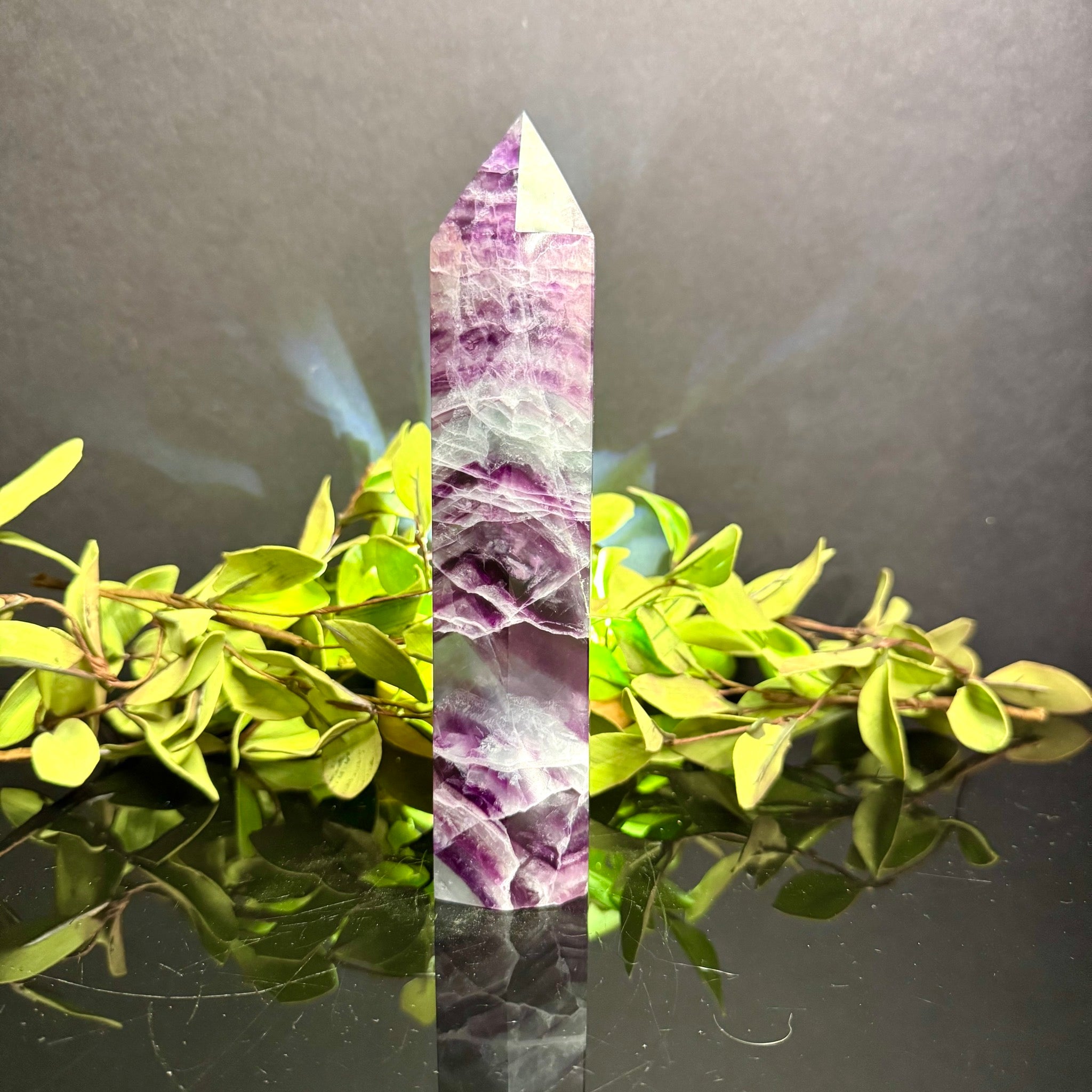 Rainbow Fluorite Tower