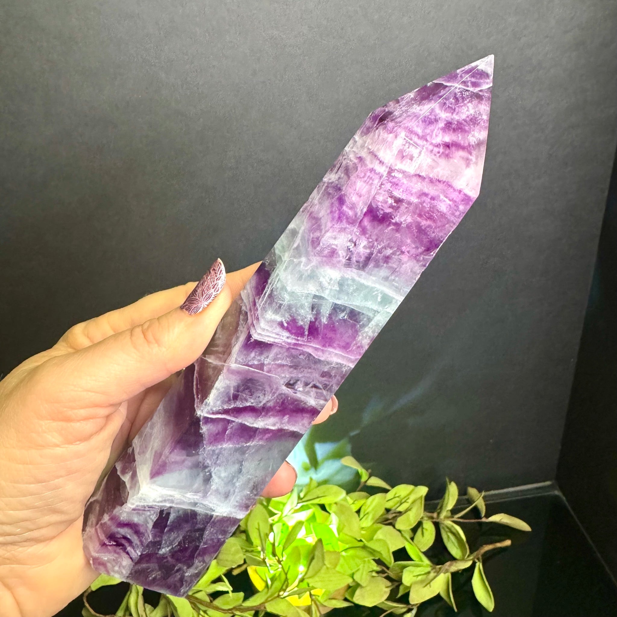 Rainbow Fluorite Tower