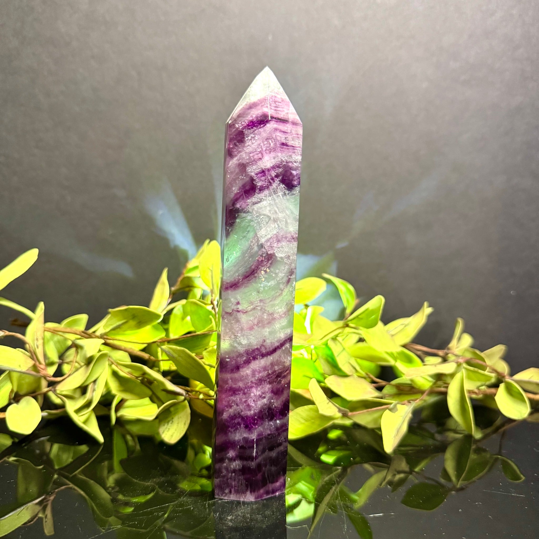 Rainbow Fluorite Tower