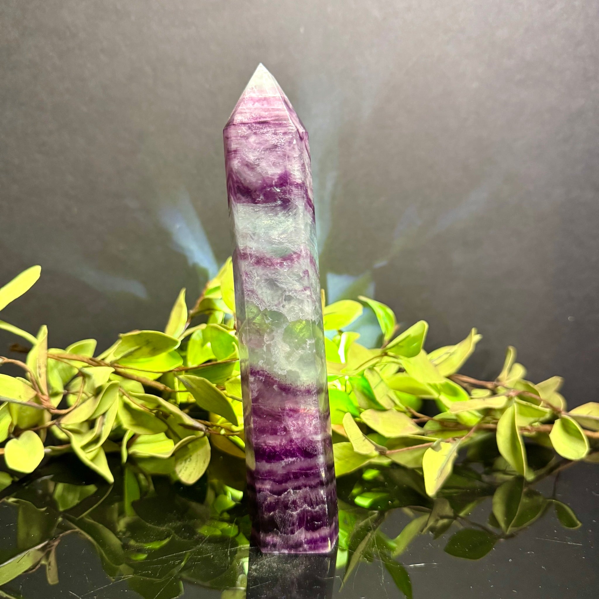 Rainbow Fluorite Tower