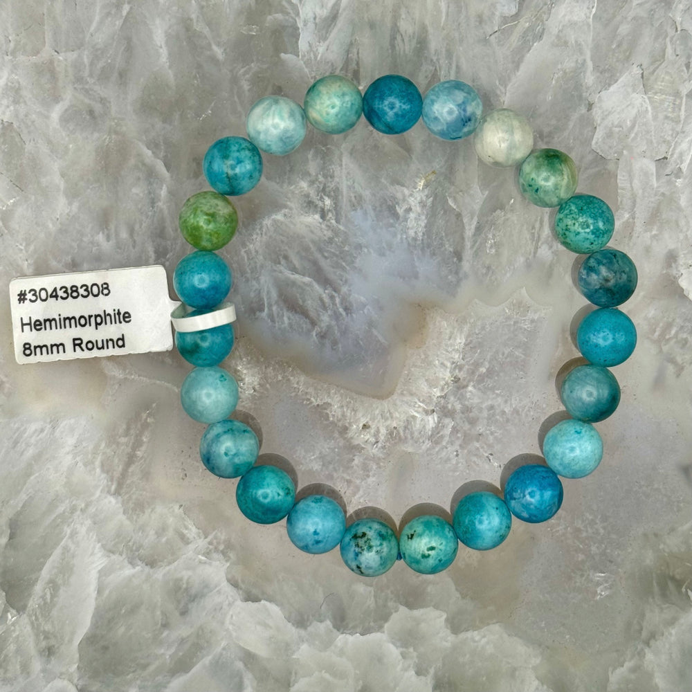 Hemimorphite Stretch Bracelet