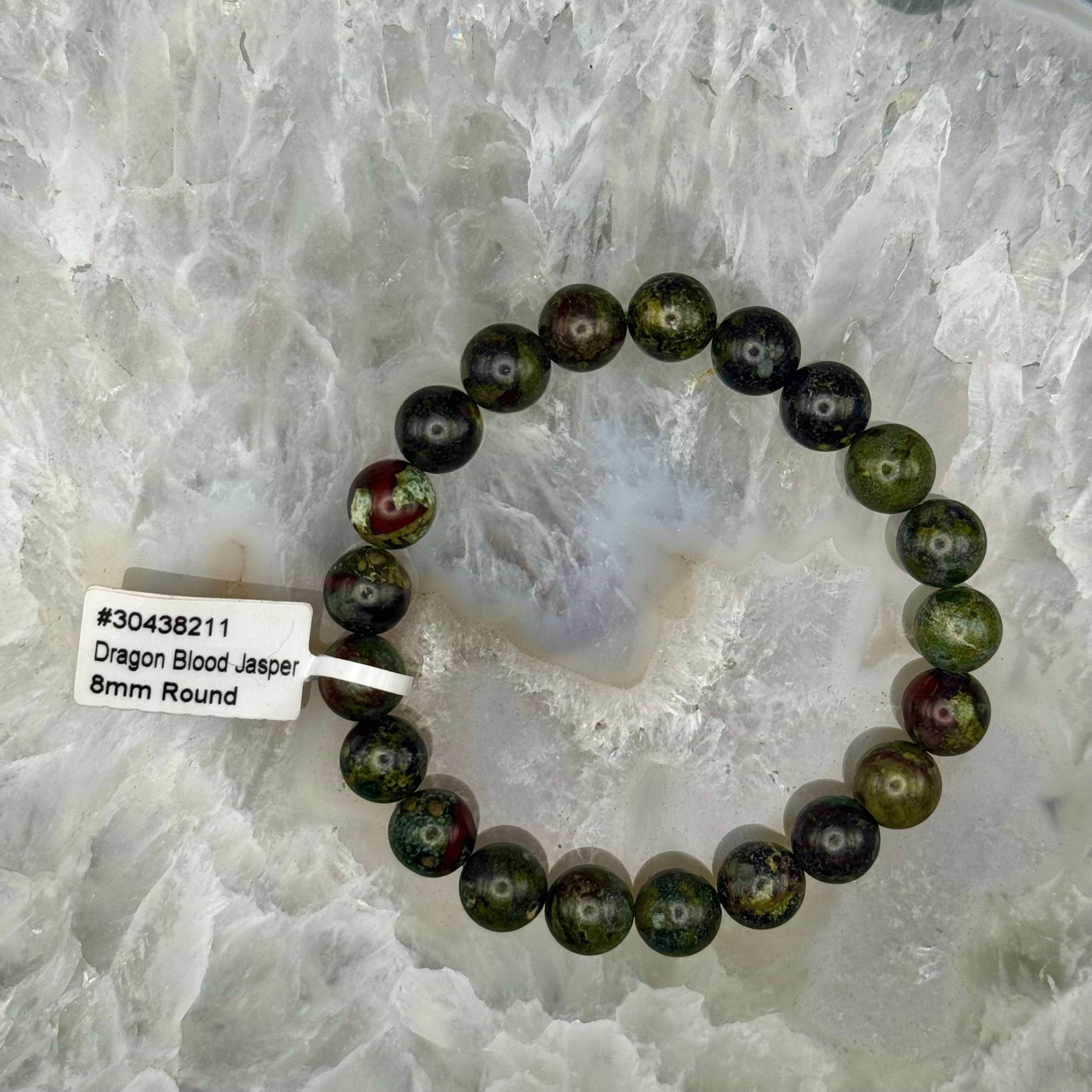 Dragon Blood Jasper Stretch Braclet