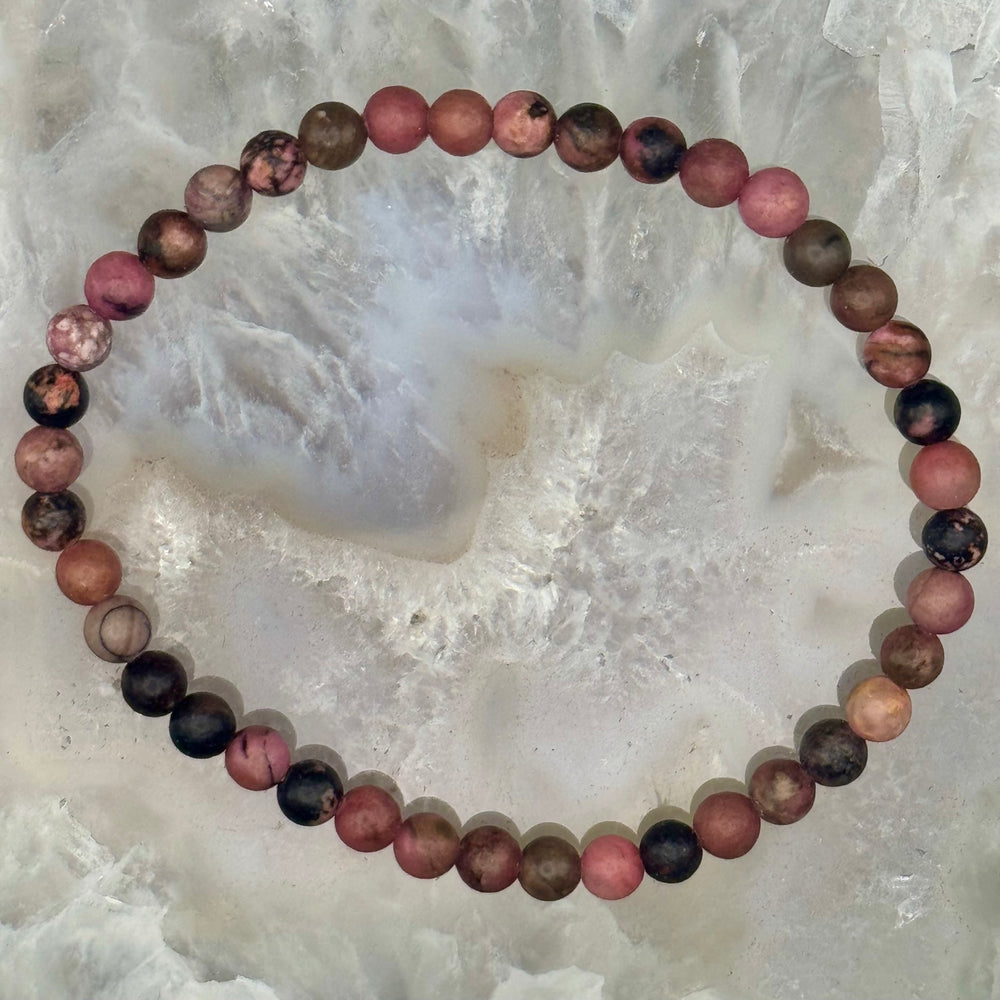 Rhodonite Stretch Bracelet