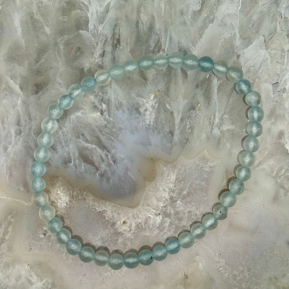 Aquamarine Stretch Bracelet