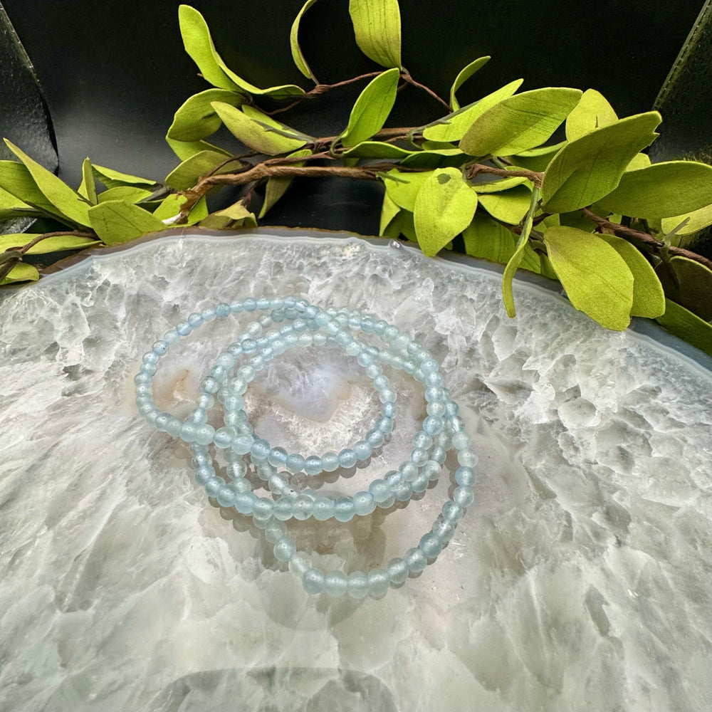 Aquamarine Stretch Bracelet