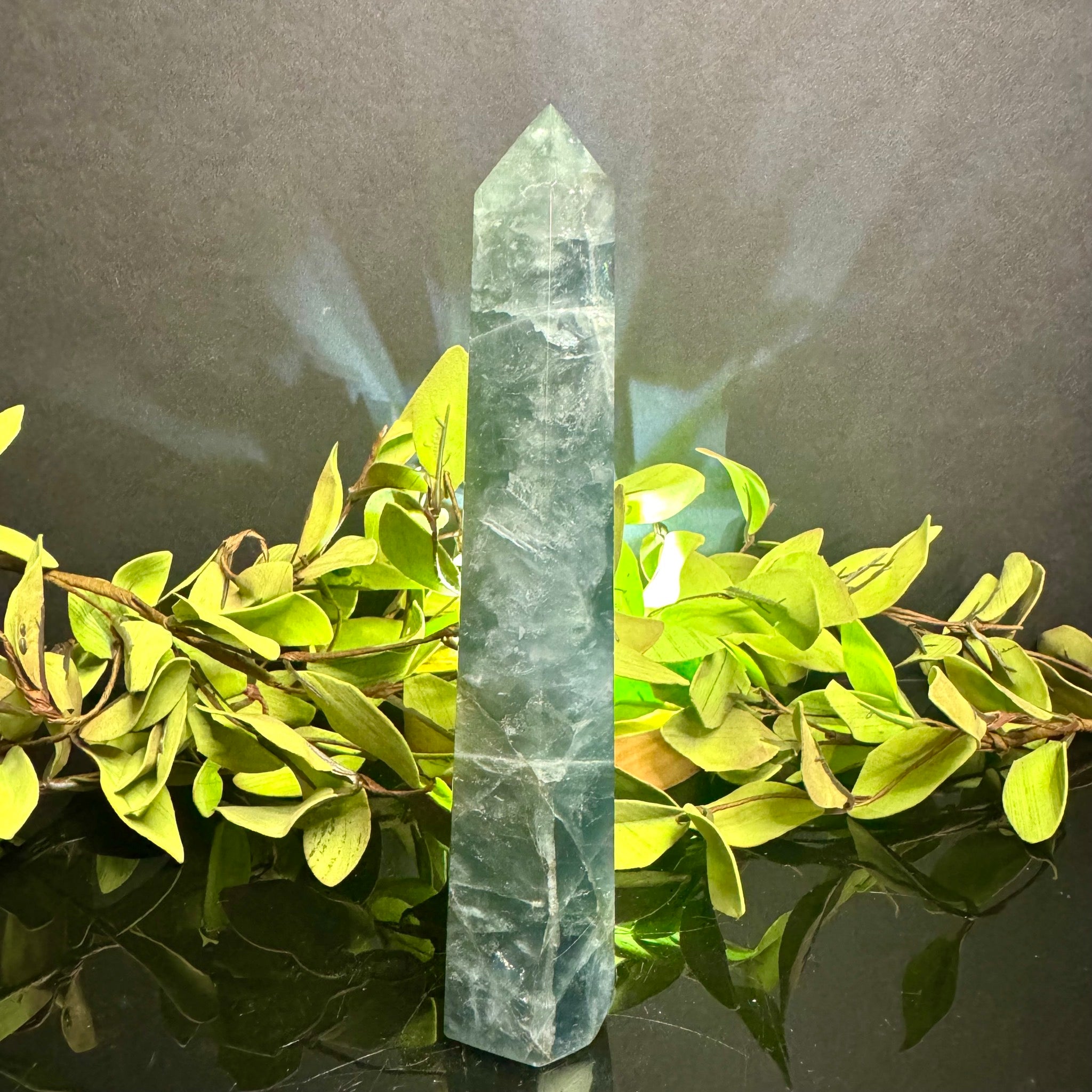 Blue-Green Fluorite Tower