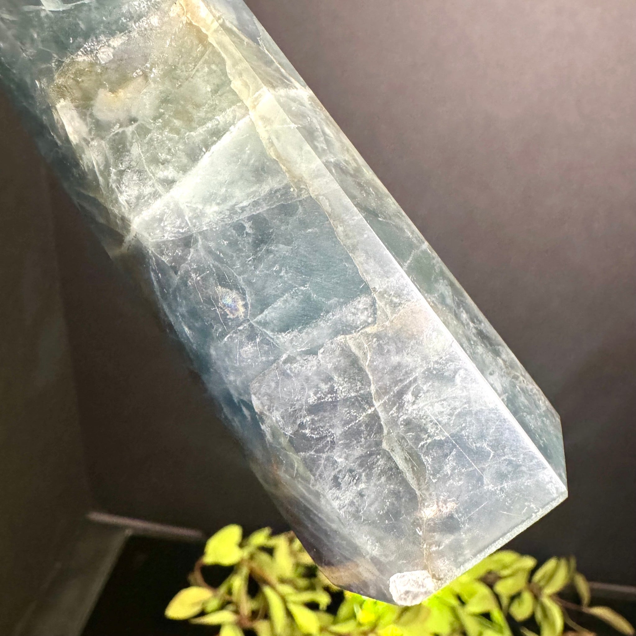 Blue-Green Fluorite Tower