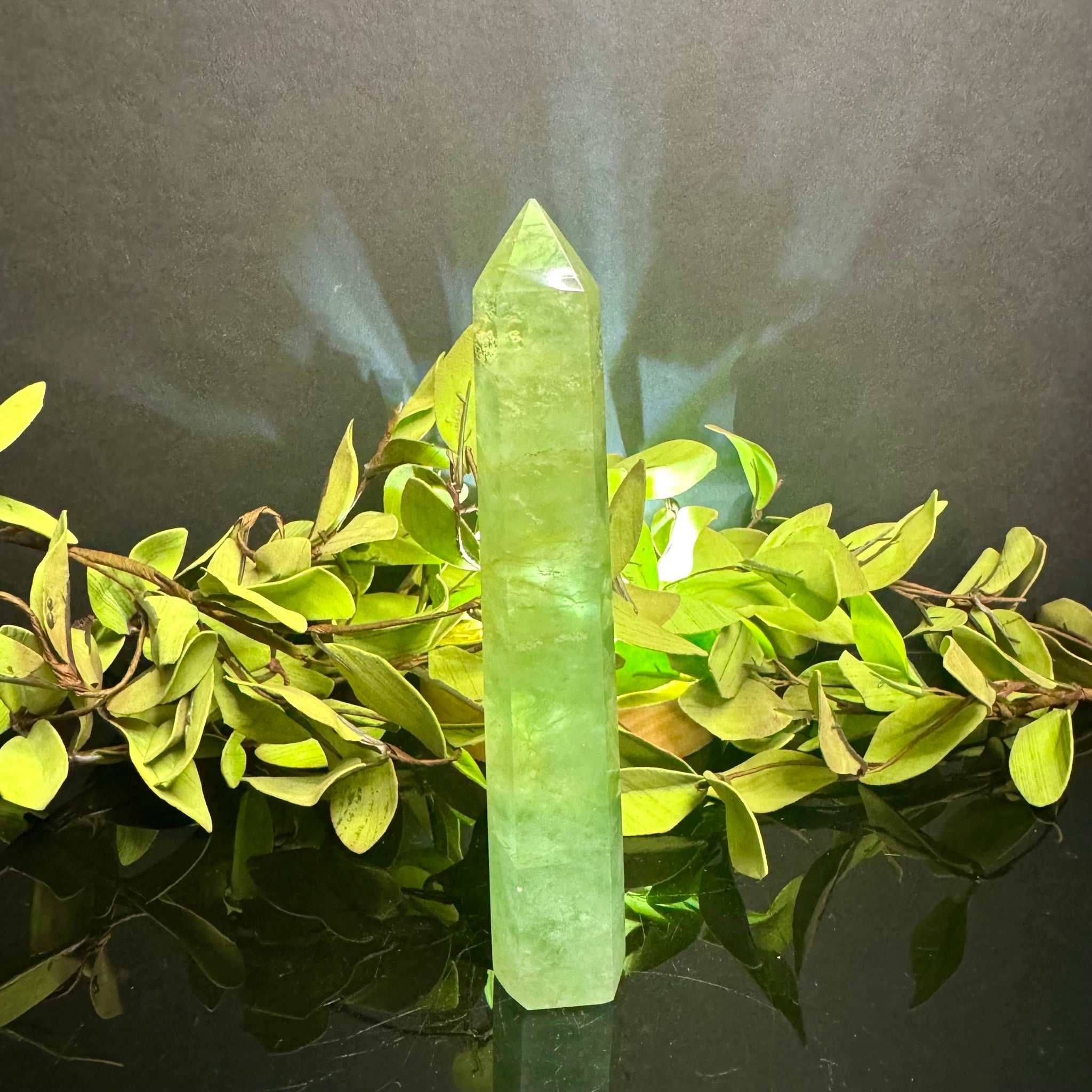 Green Fluorite Tower