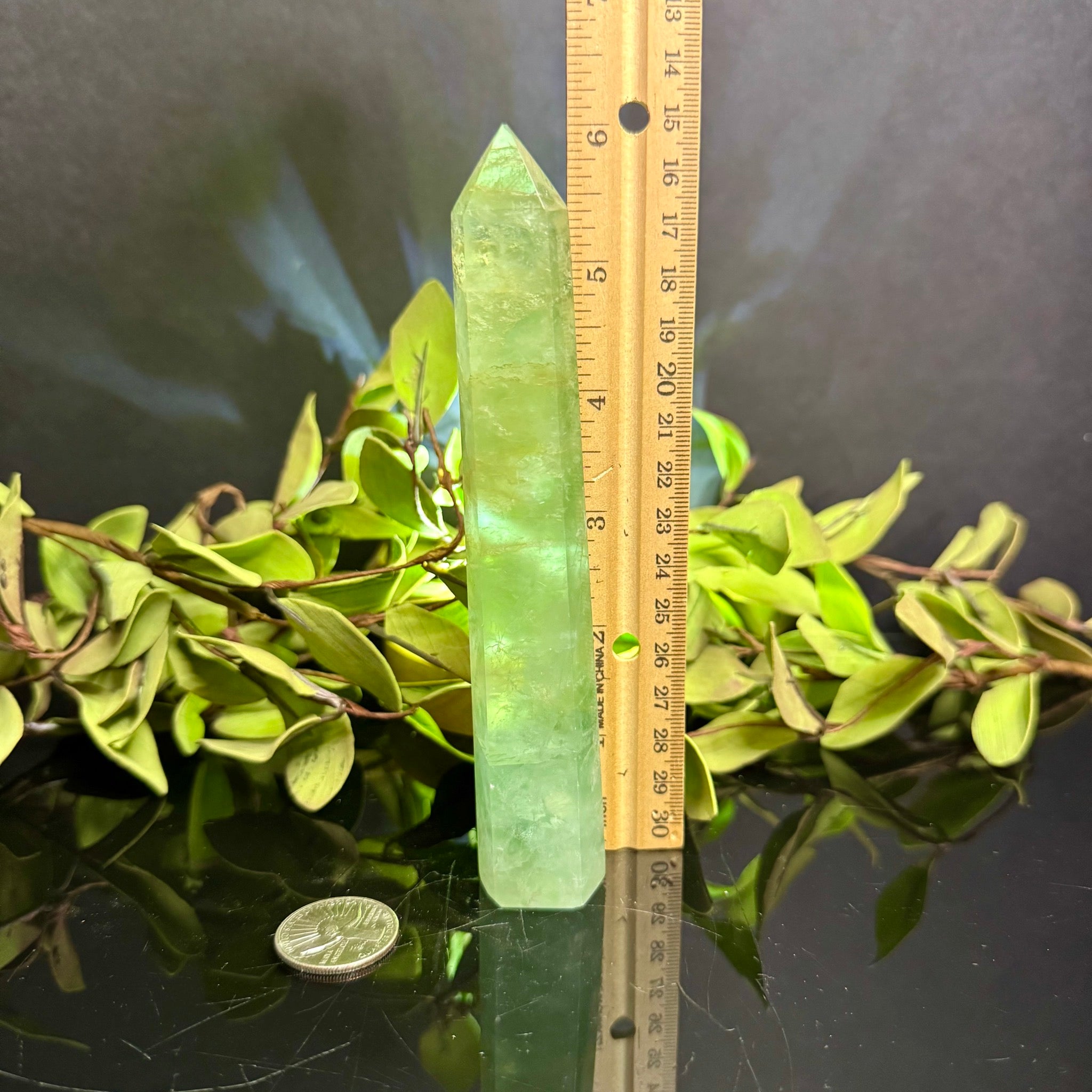 Green Fluorite Tower