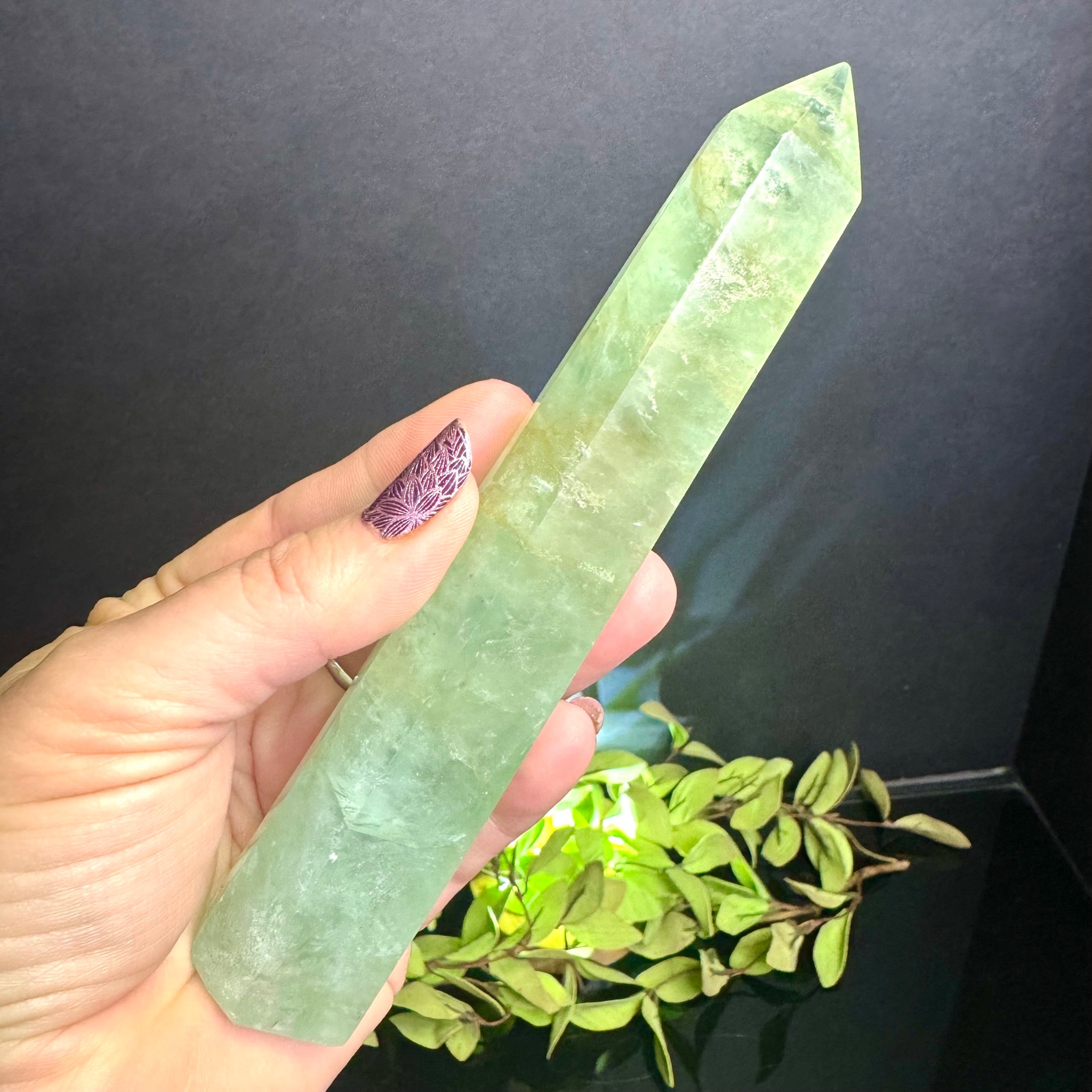Green Fluorite Tower