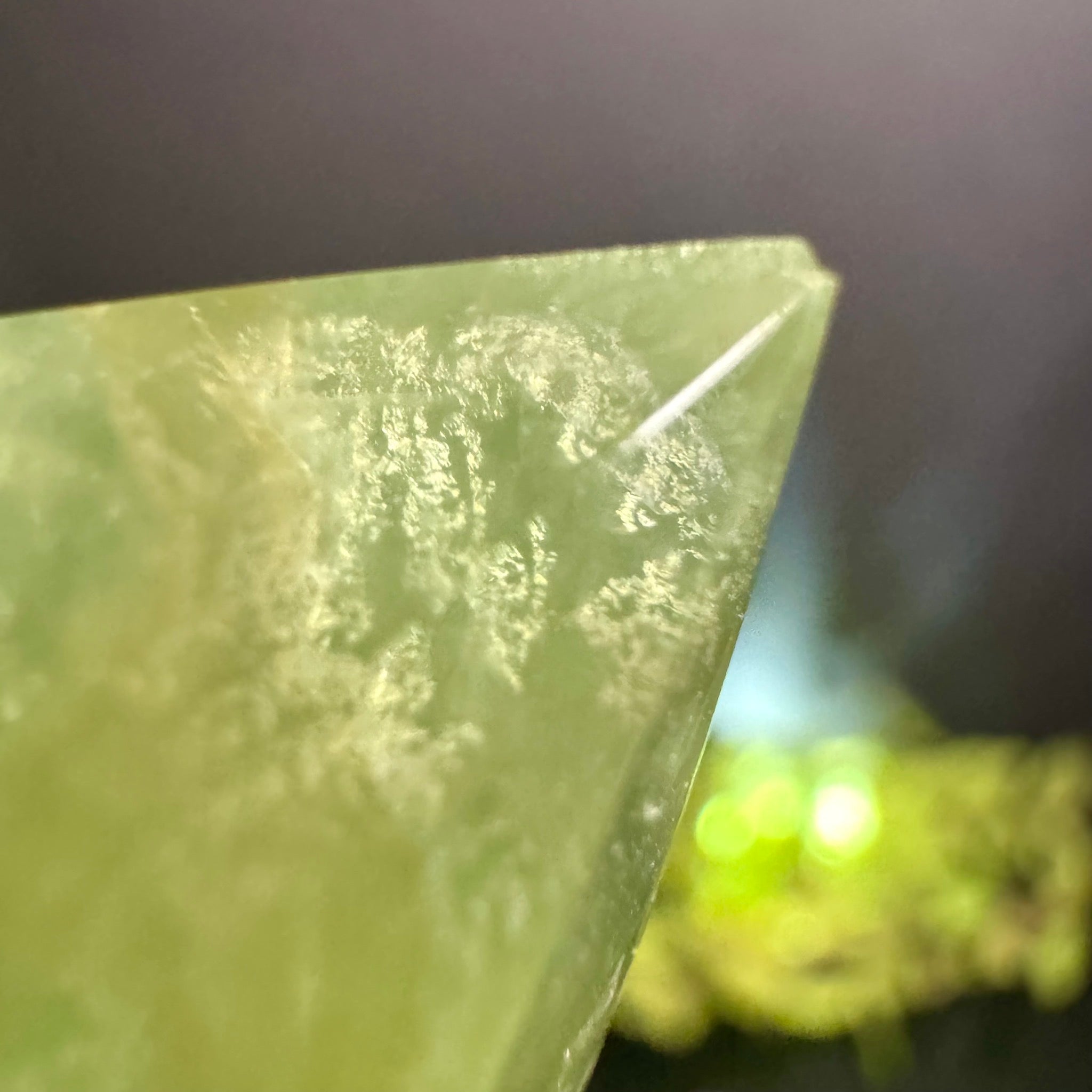 Green Fluorite Tower