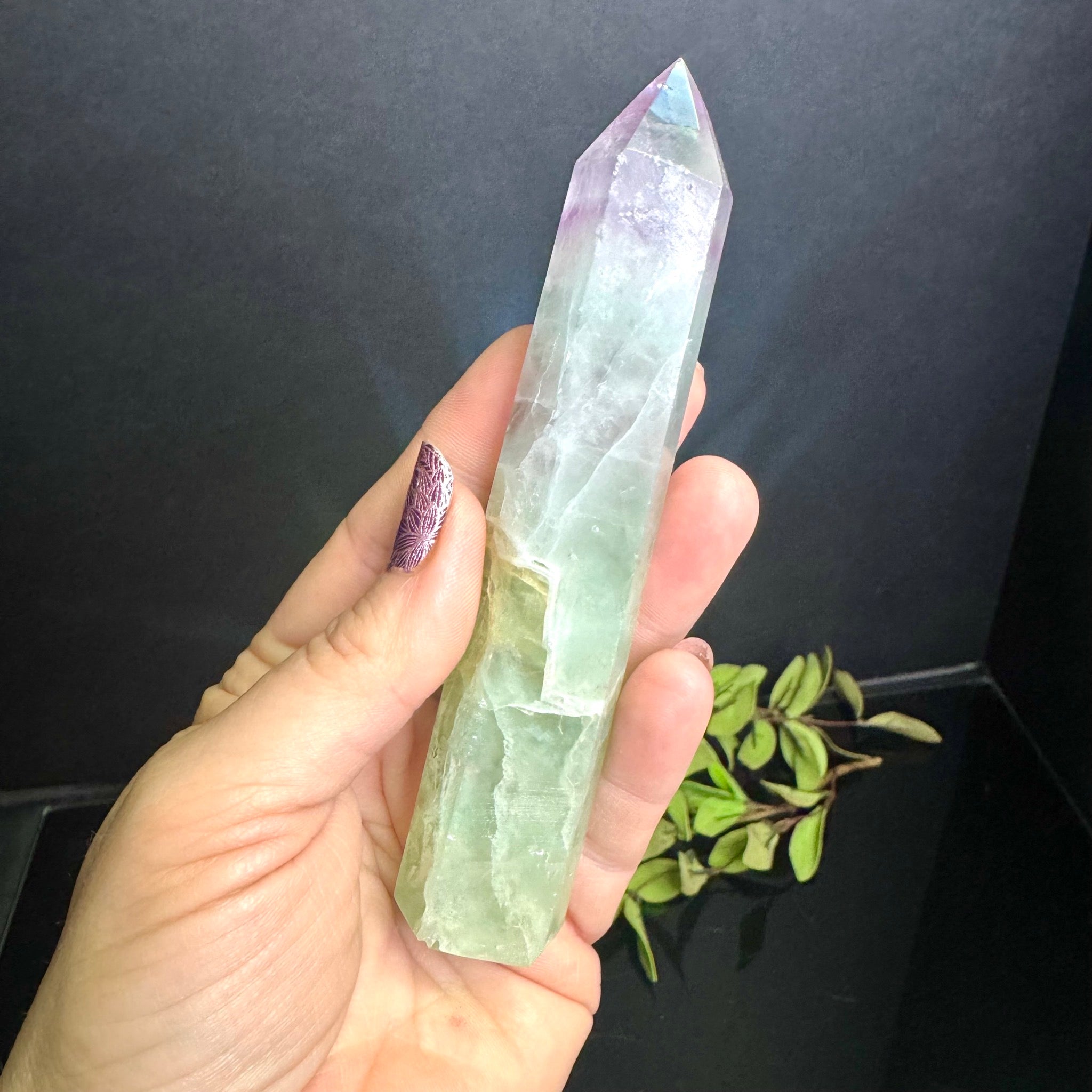 Rainbow Fluorite Tower