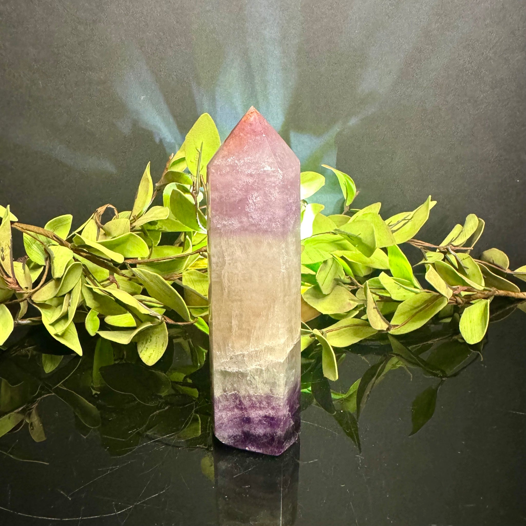 Purple Fluorite Tower