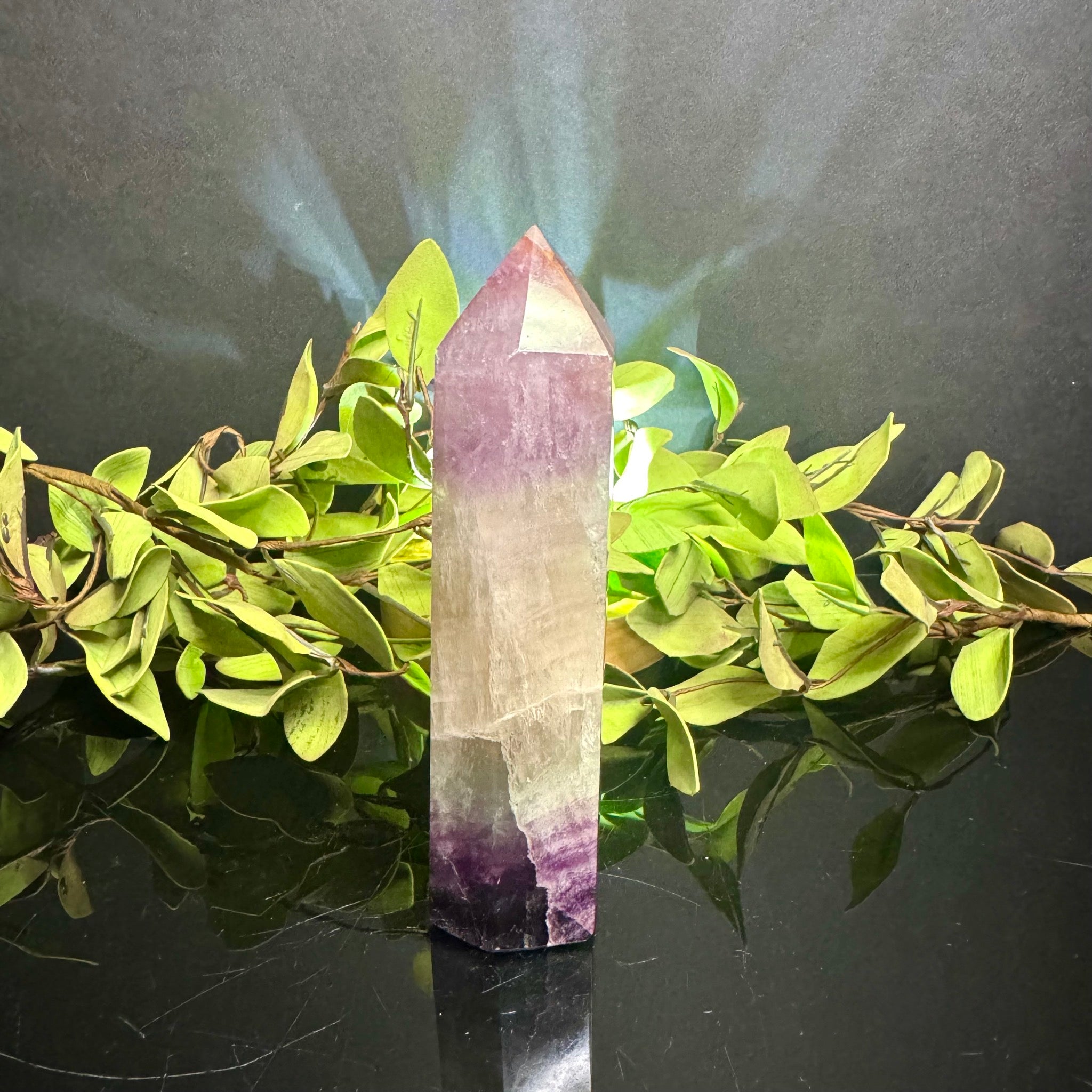 Purple Fluorite Tower