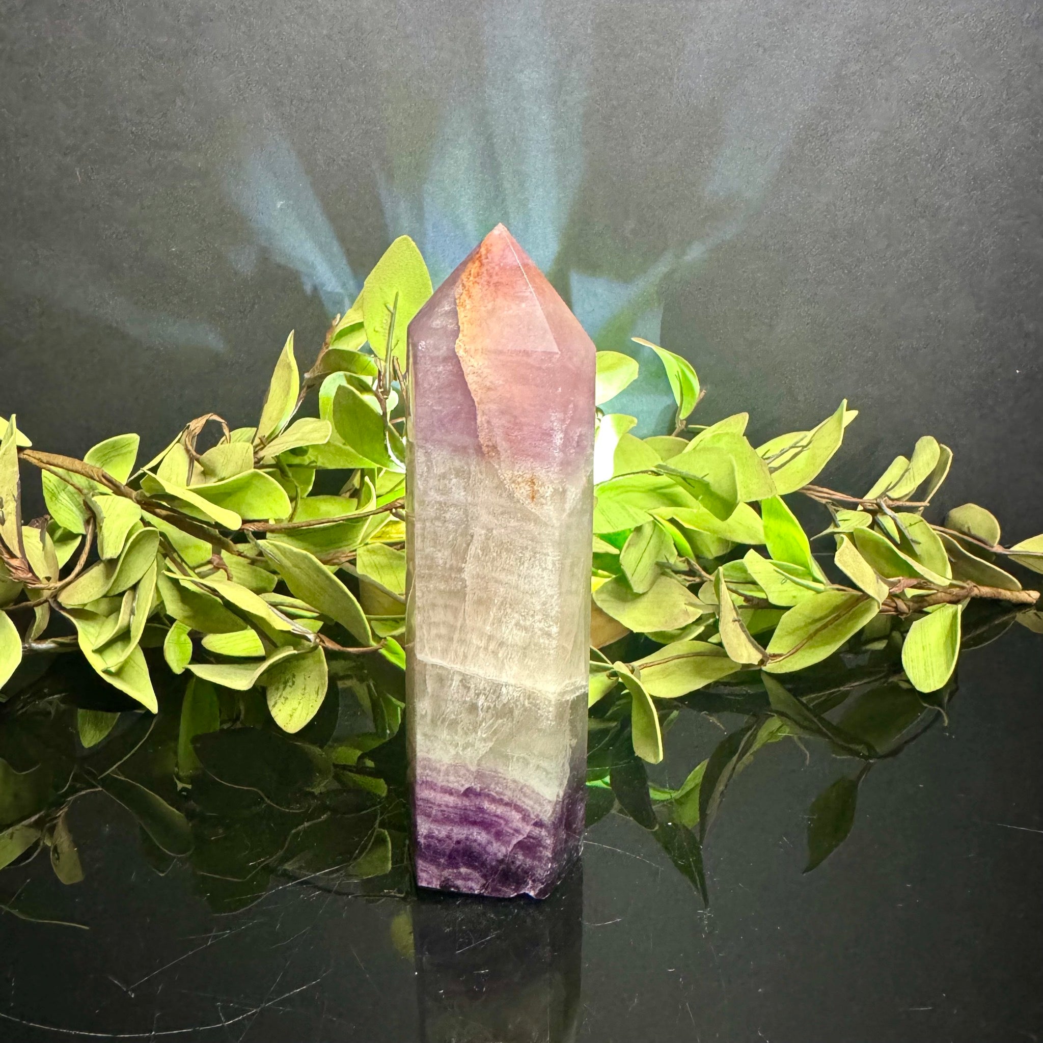 Purple Fluorite Tower