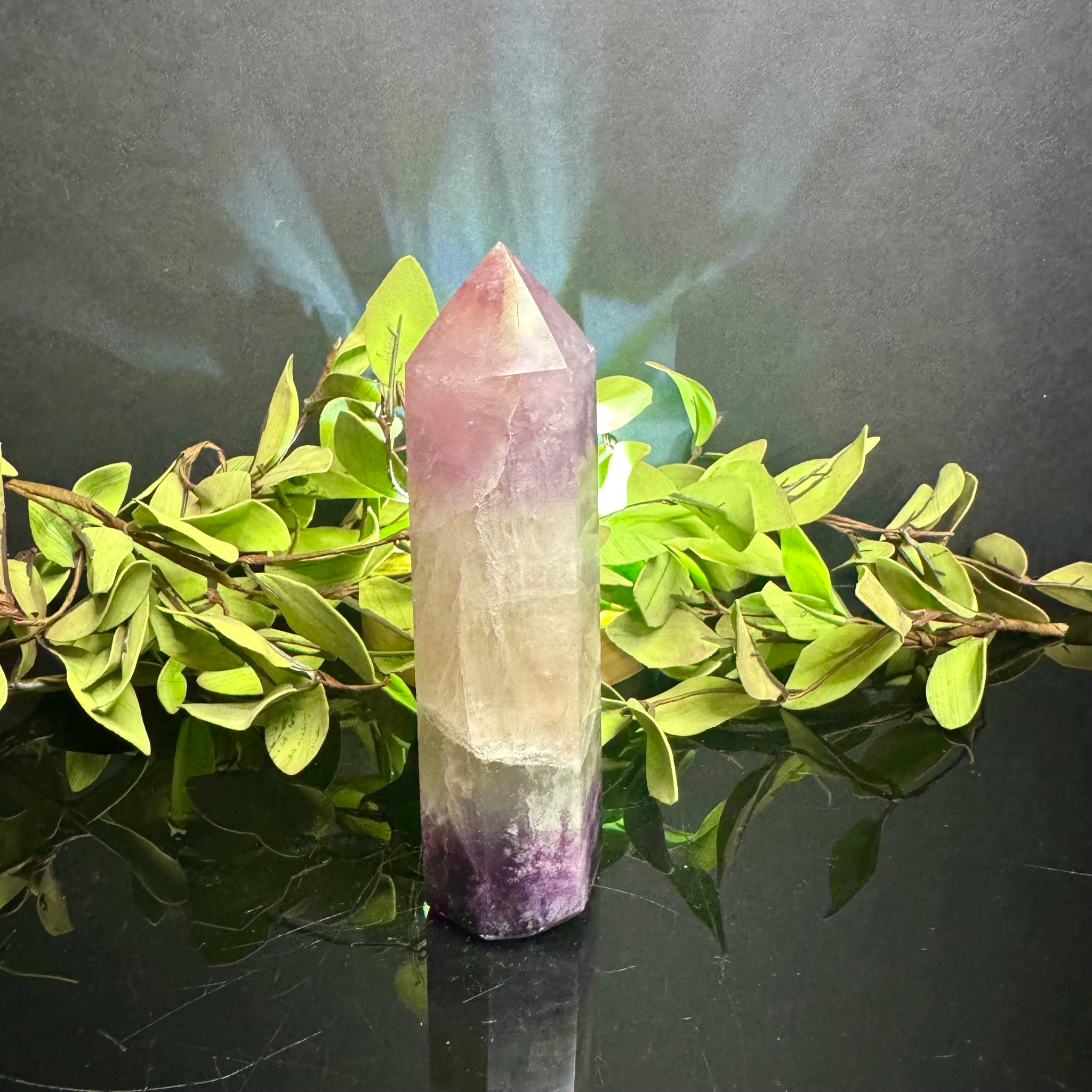 Purple Fluorite Tower