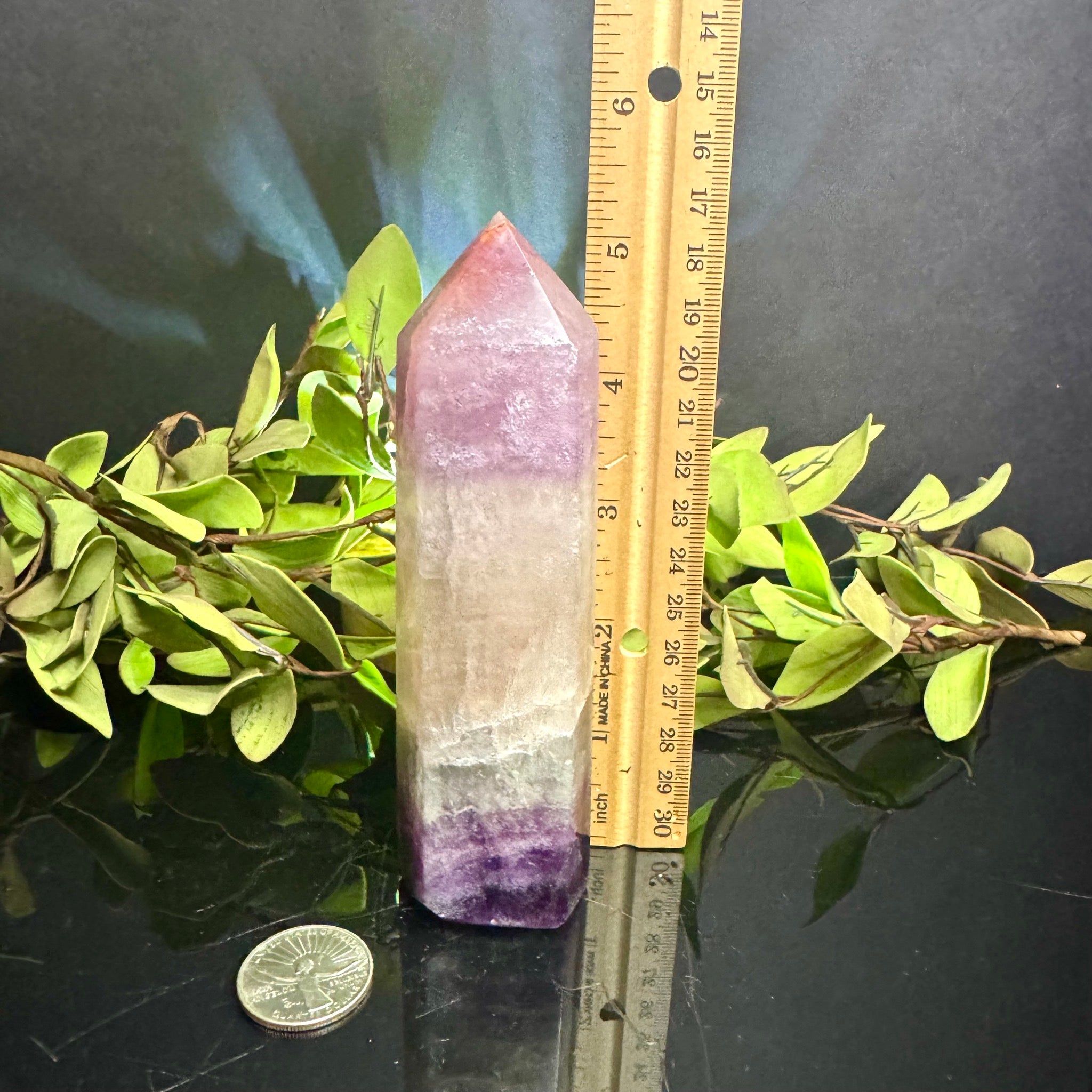 Purple Fluorite Tower