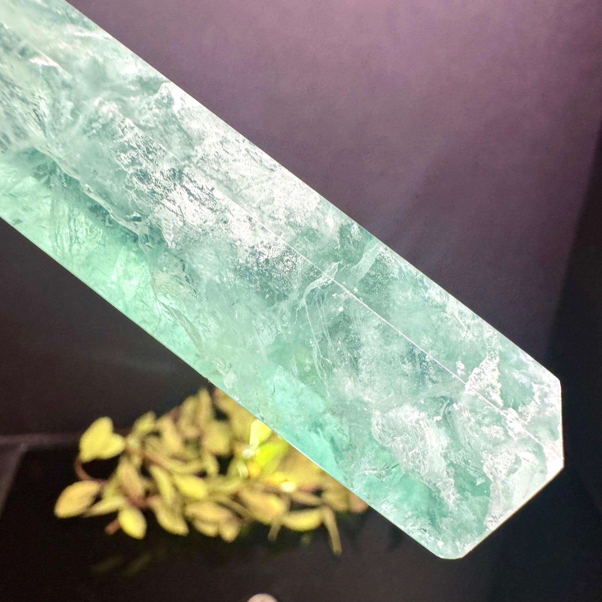 Green Fluorite Tower