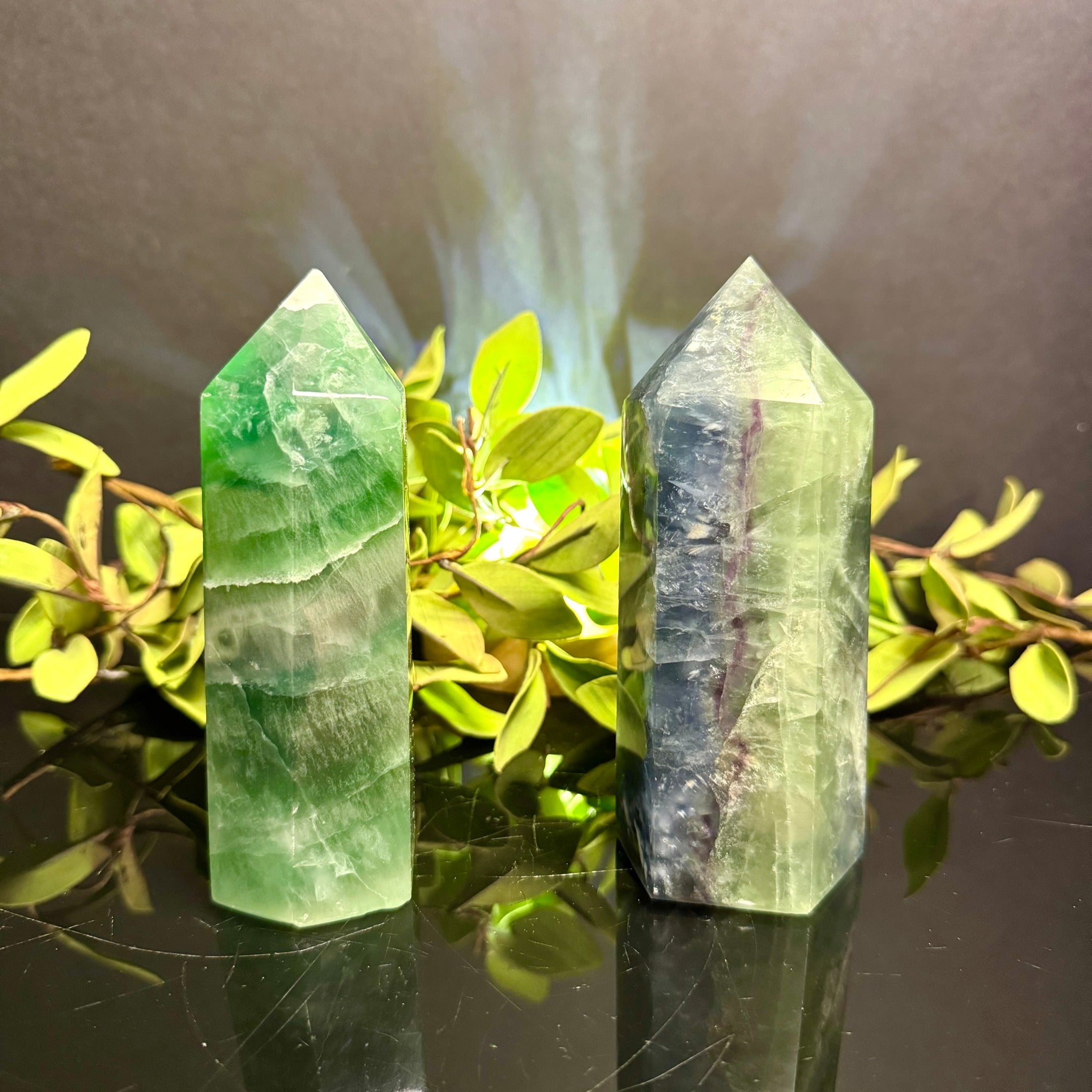 Rainbow Fluorite Tower