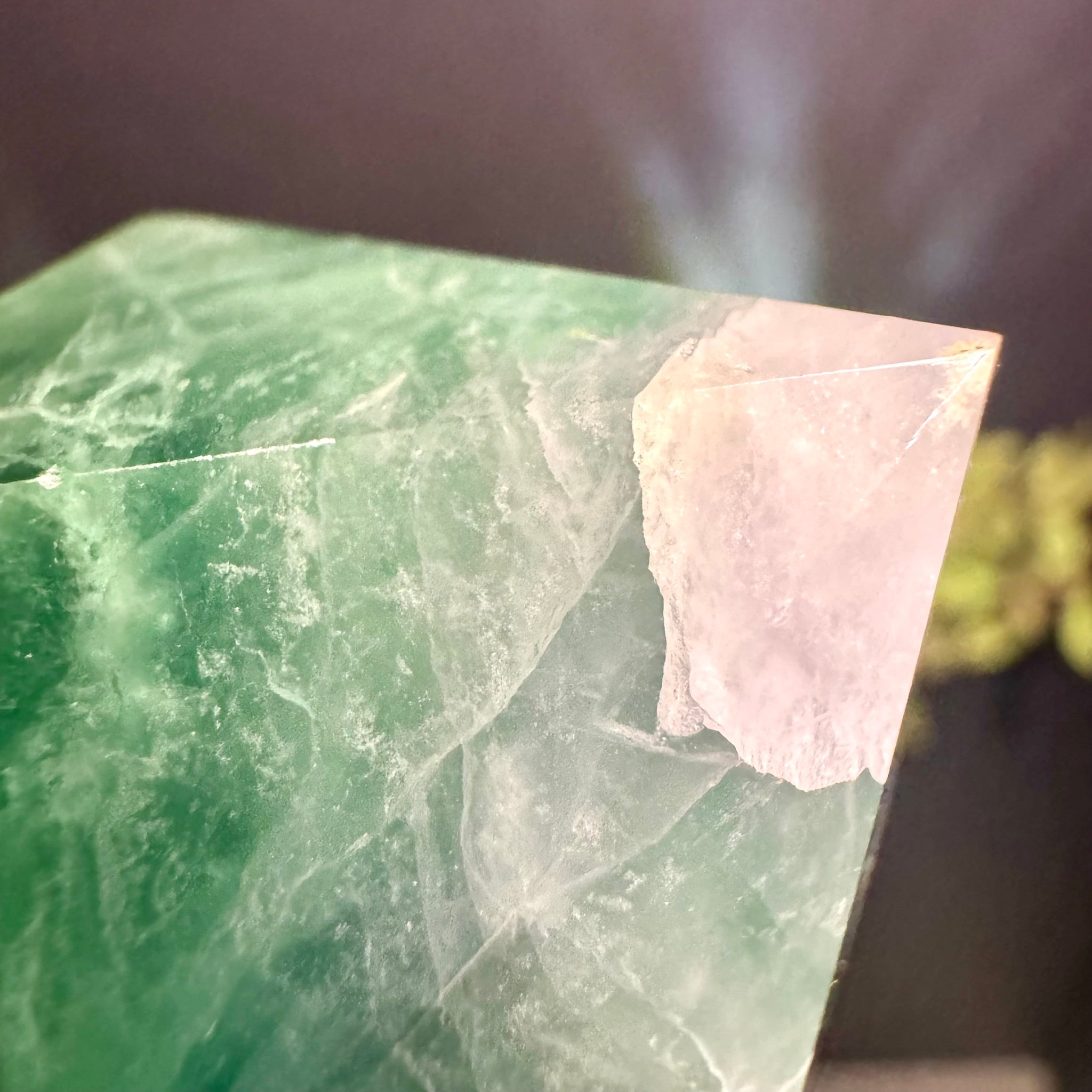 Green Fluorite Tower