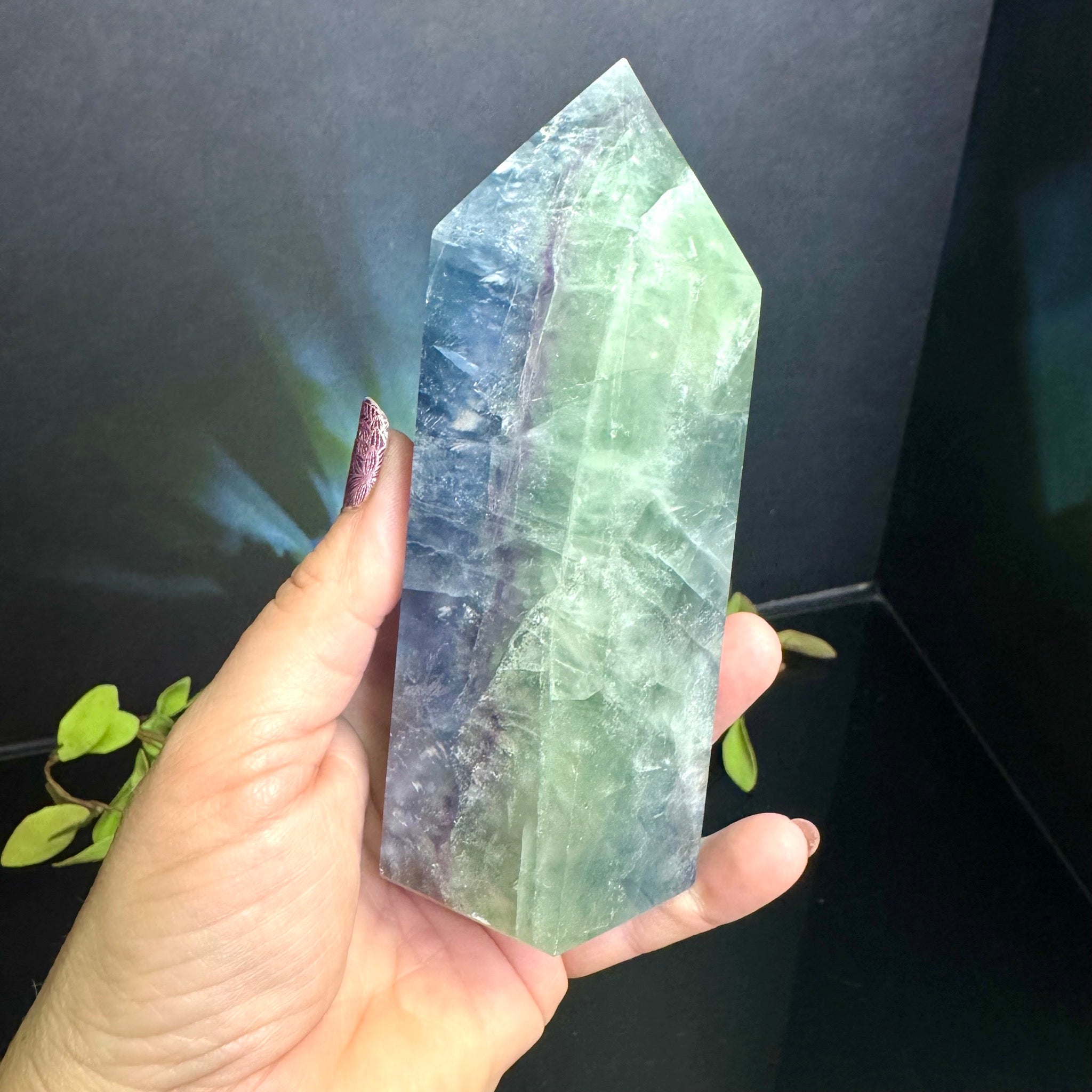 Rainbow Fluorite Tower
