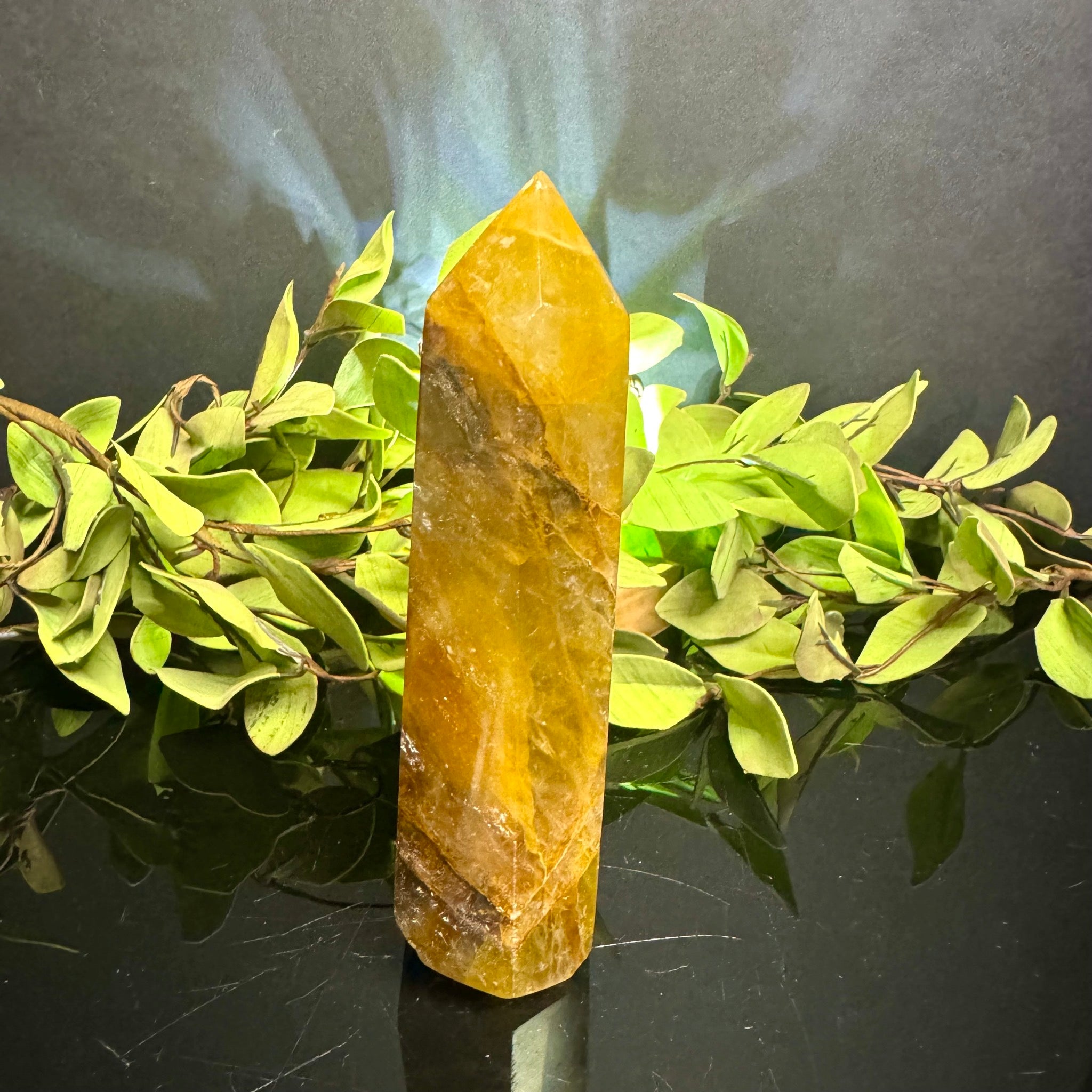Golden Healer Quartz Tower