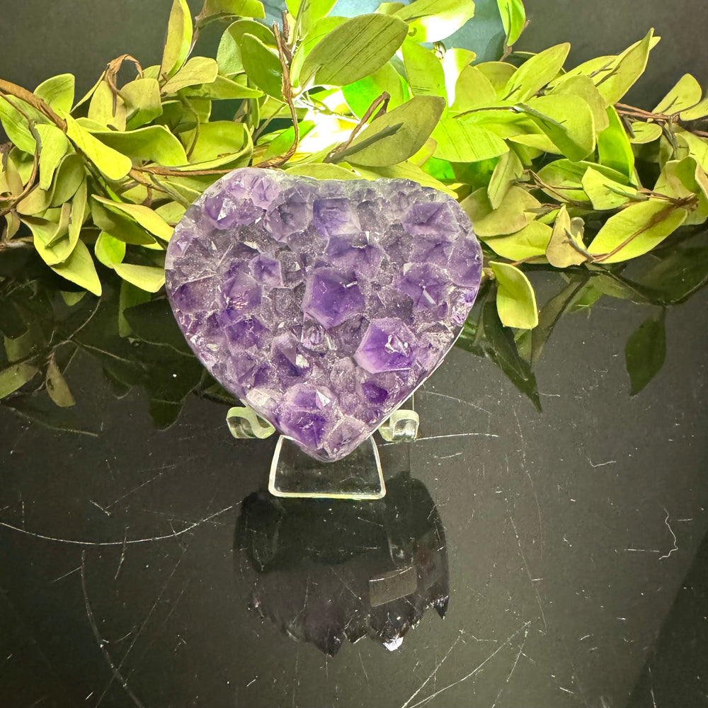 Amethyst Heart