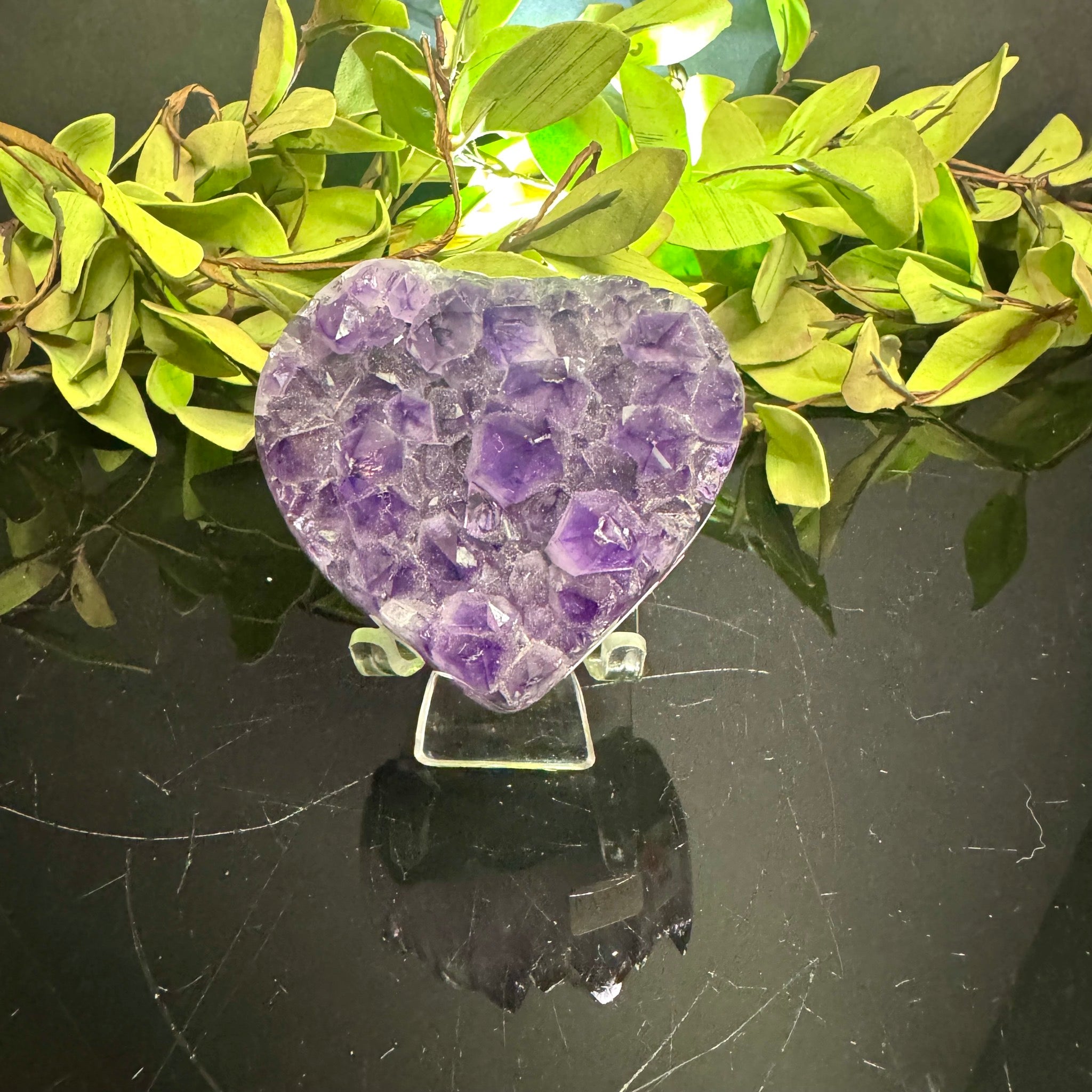 Amethyst Heart