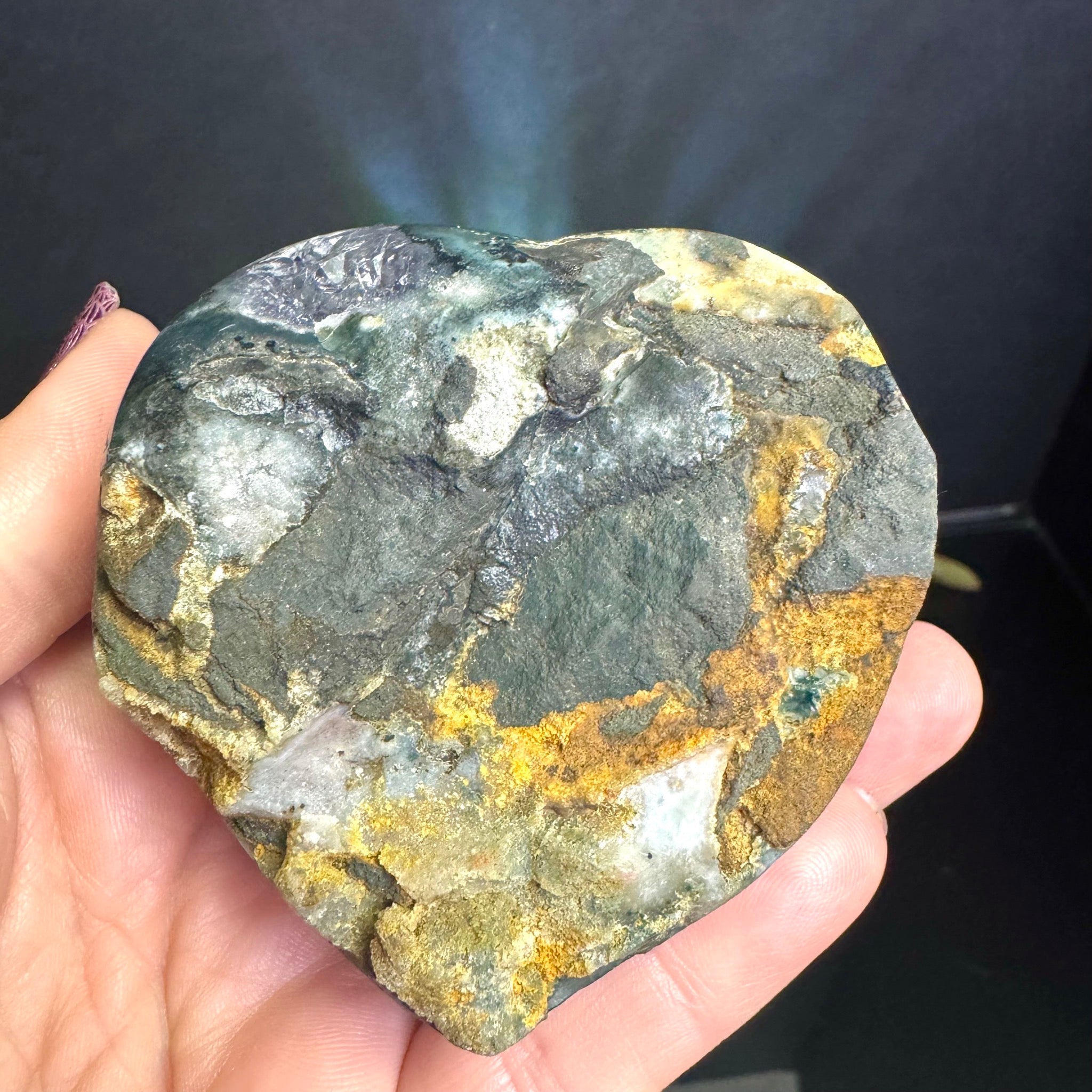 Amethyst Heart