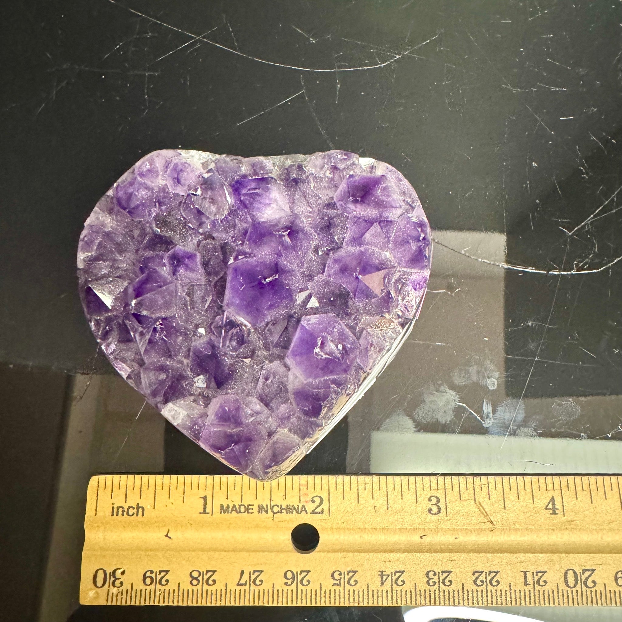 Amethyst Heart