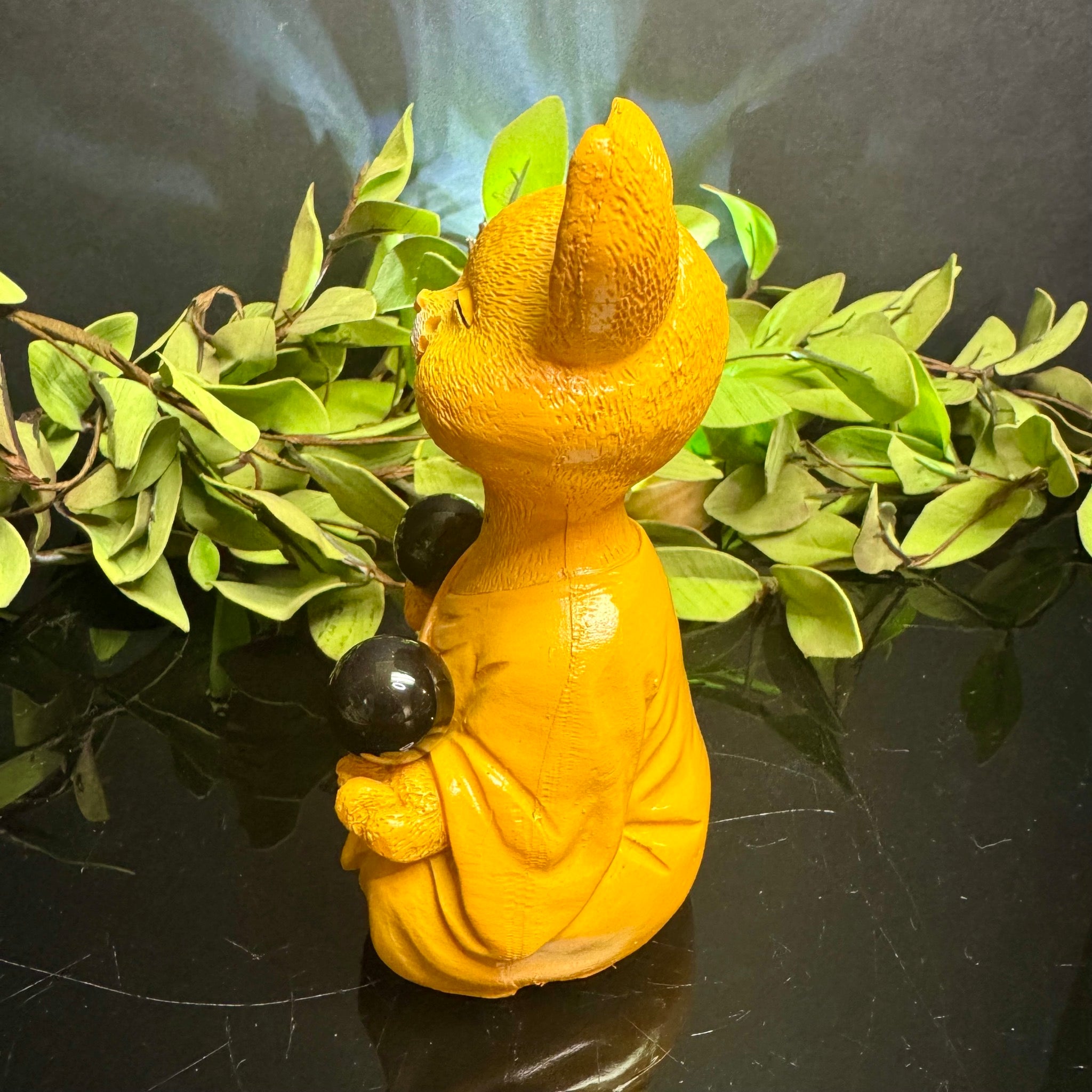 Orange Meditating Cat