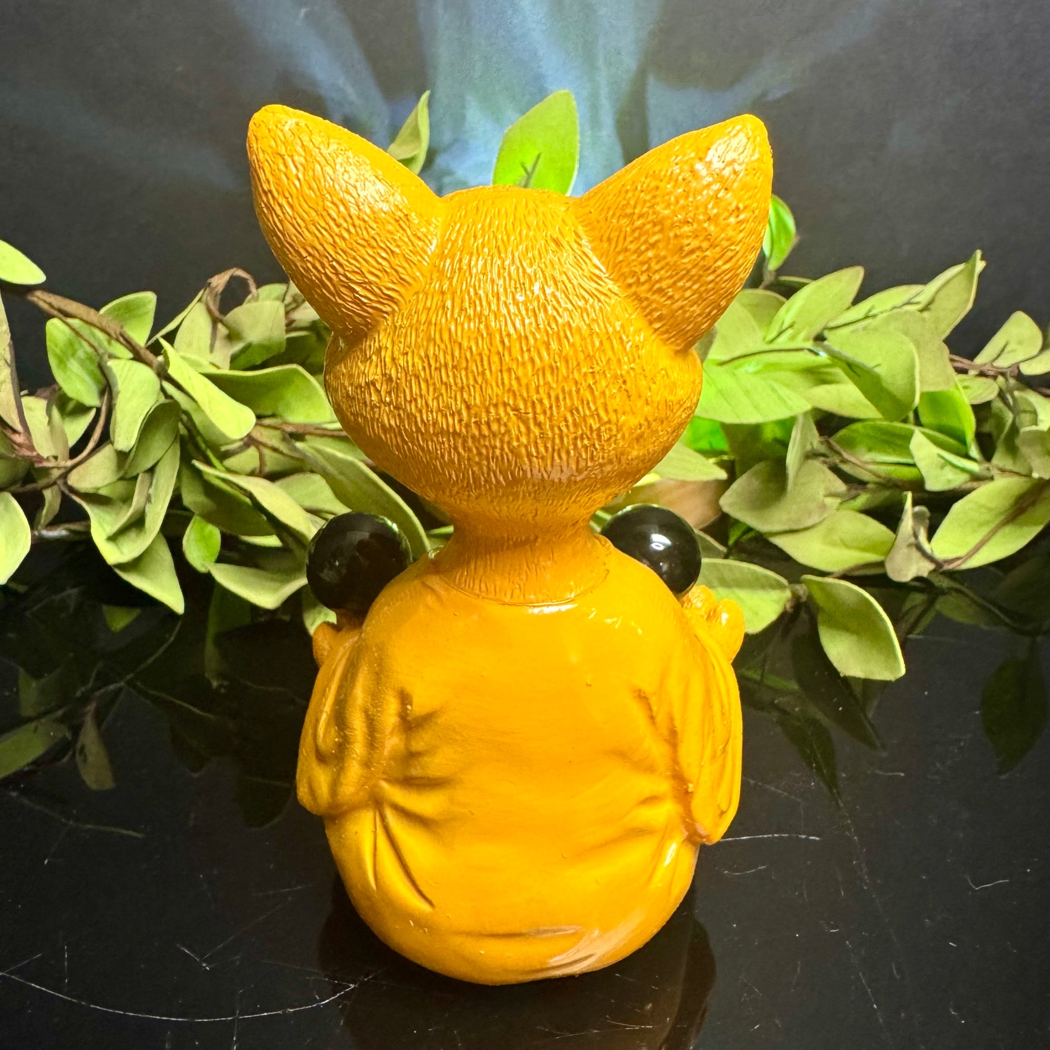 Orange Meditating Cat