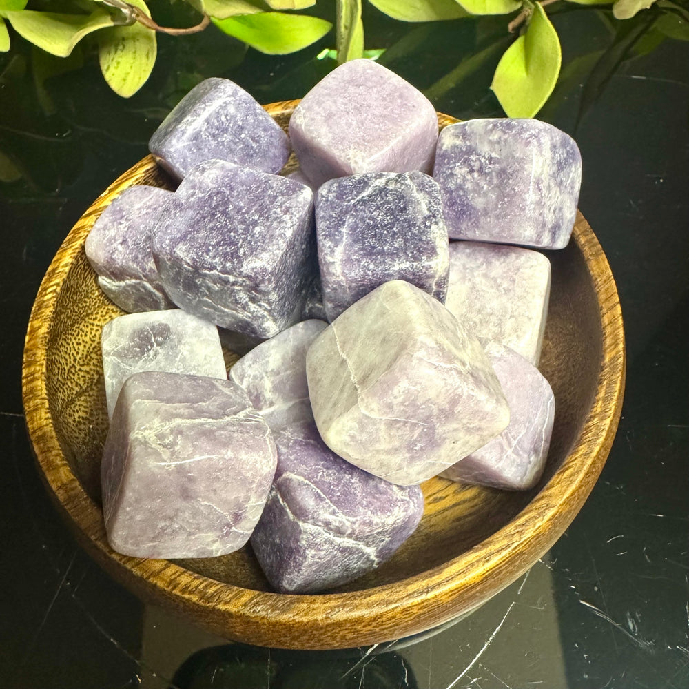 Mini Lepidolite Cube