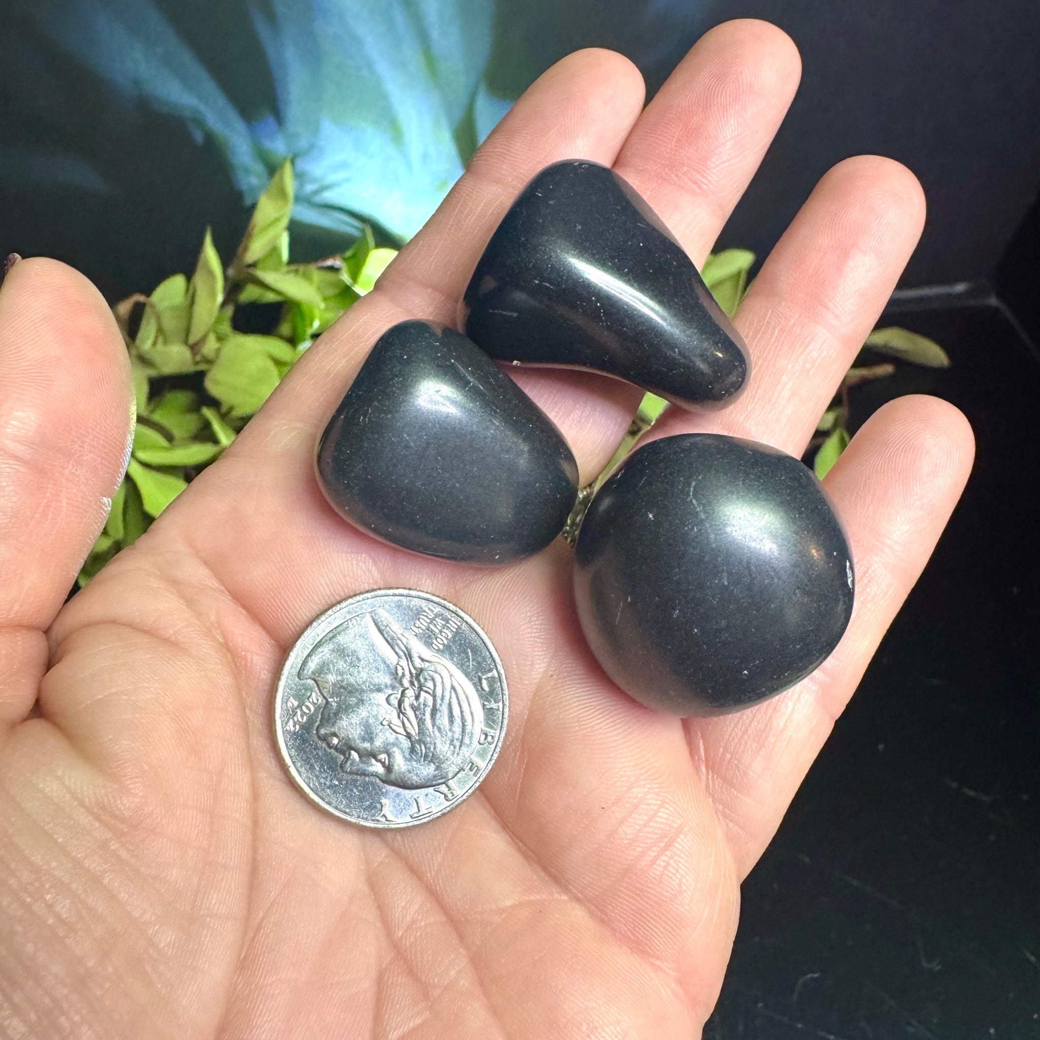 Black Tourmaline Tumble